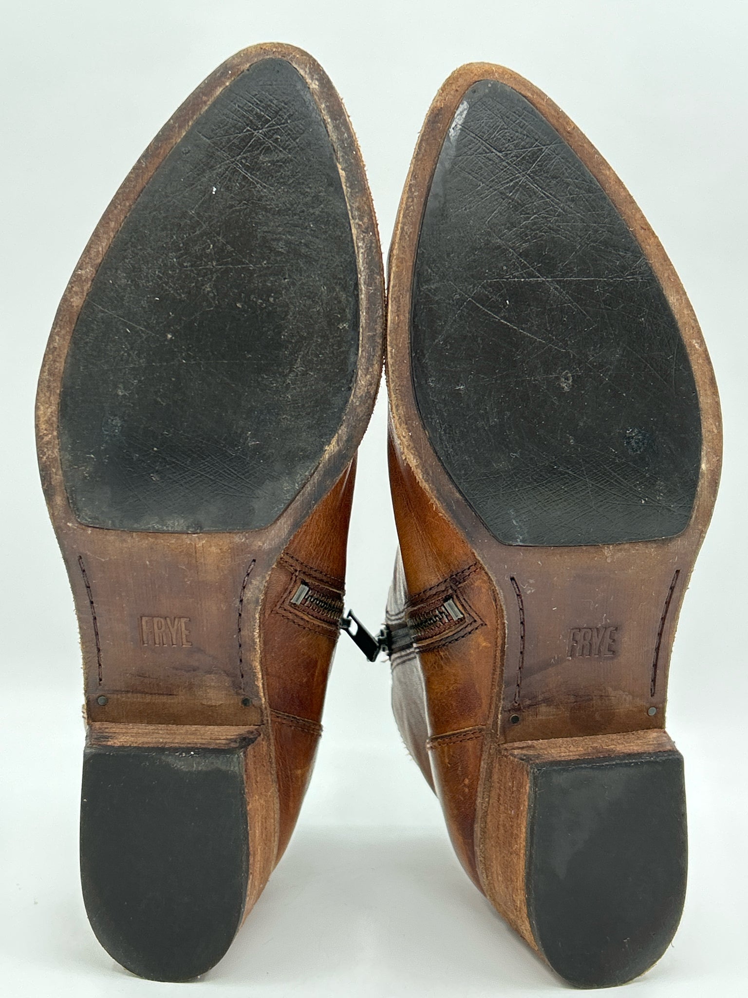 FRYE Size 9M Tan Women Booties