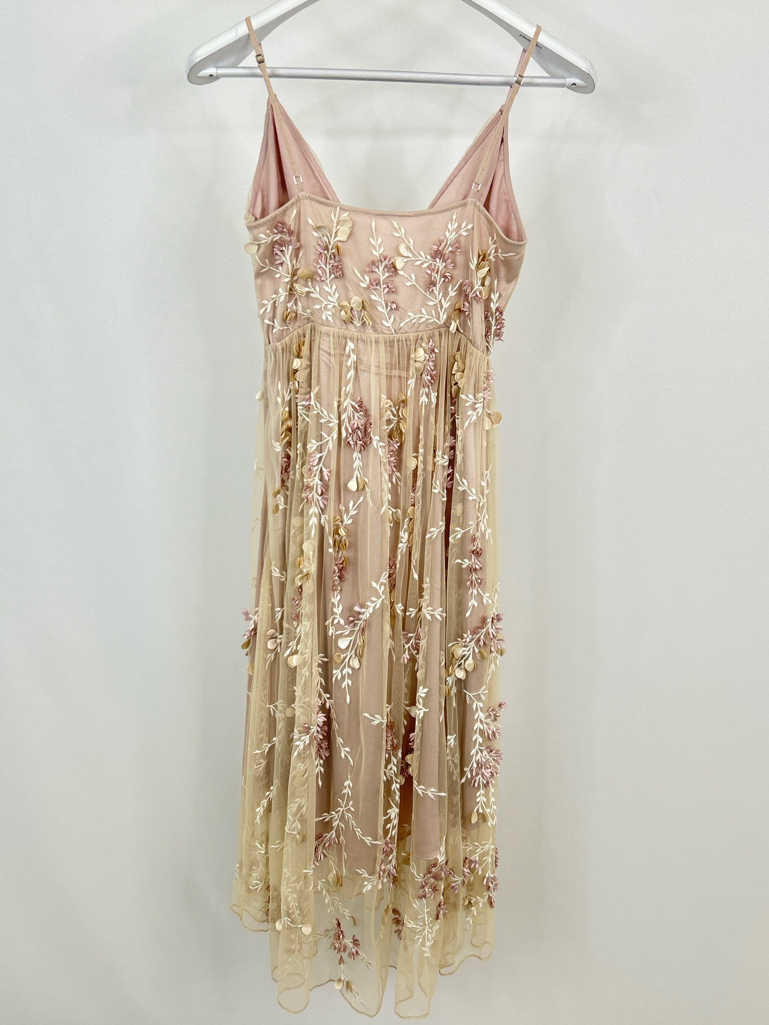ELIE TAHARI Size 4 Beige Women Dress