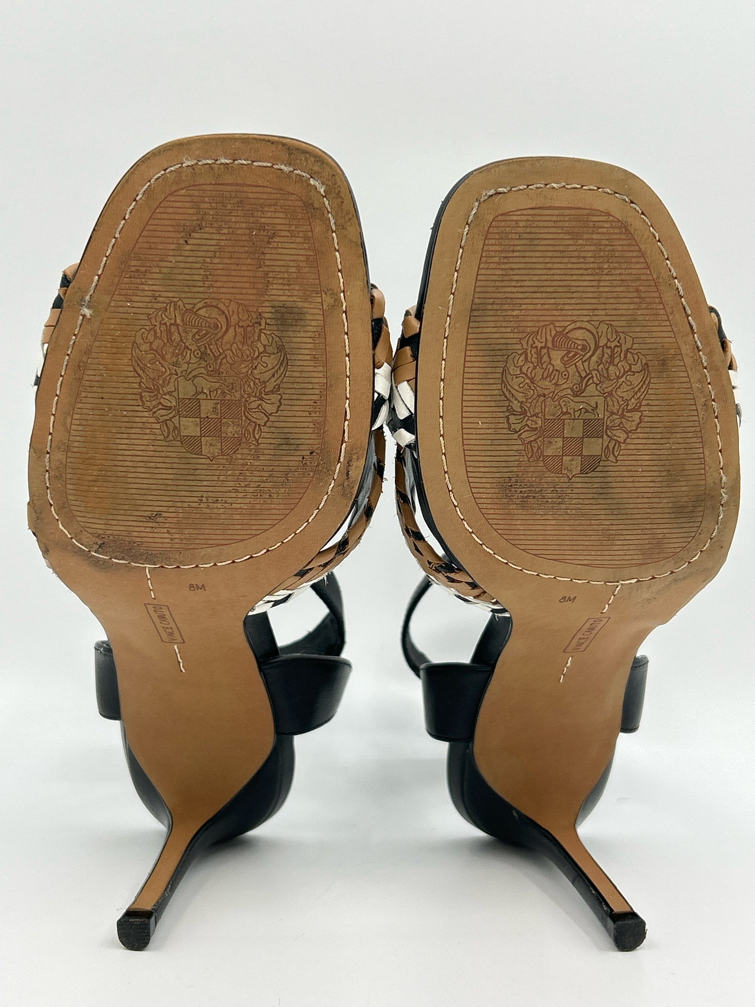 VINCE CAMUTO Size 8M black and brown Women Sandal
