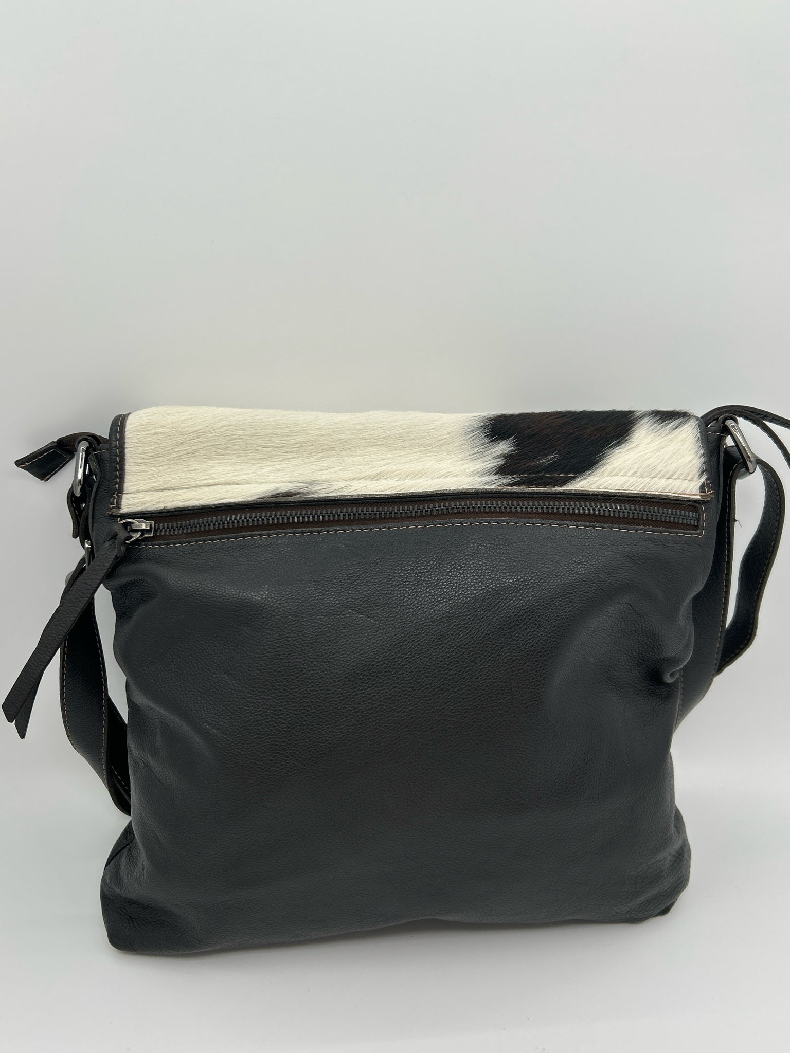 Giannotti Brown and White Women Purse