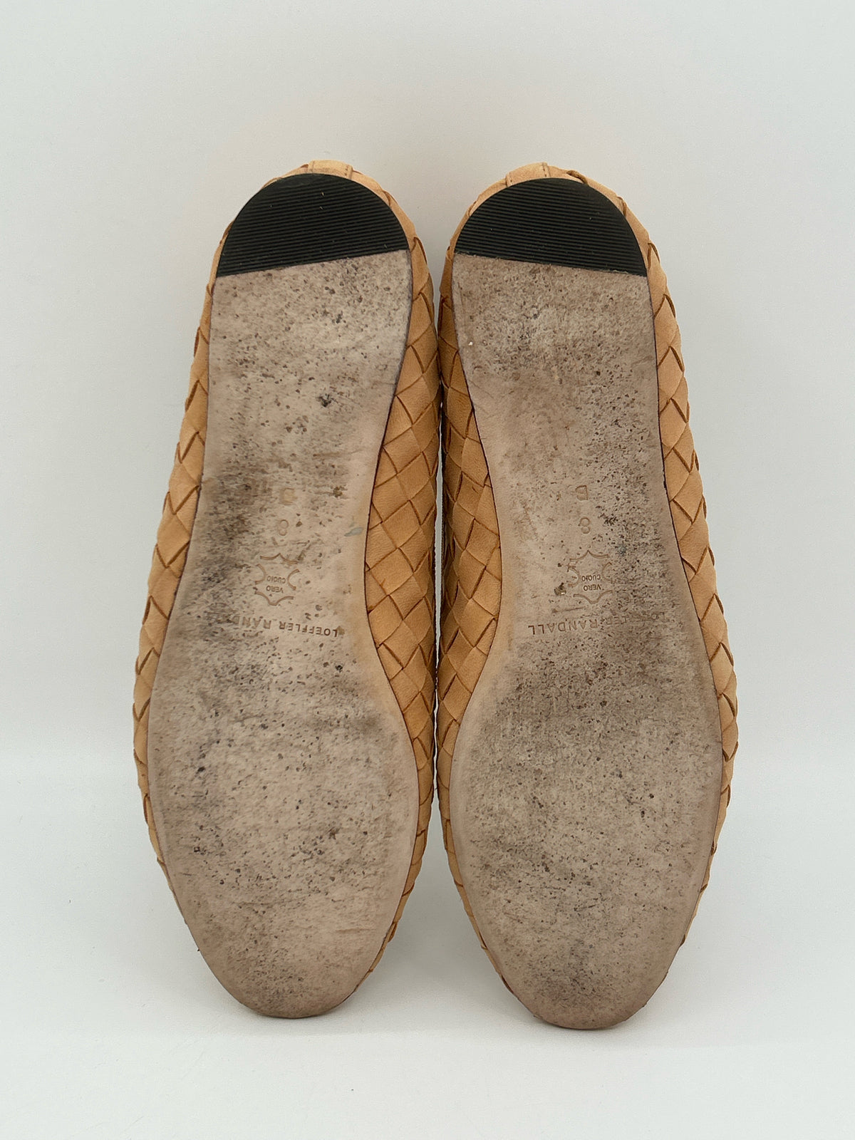 LOEFFLER RANDALL Size 8B Beige Women Flats