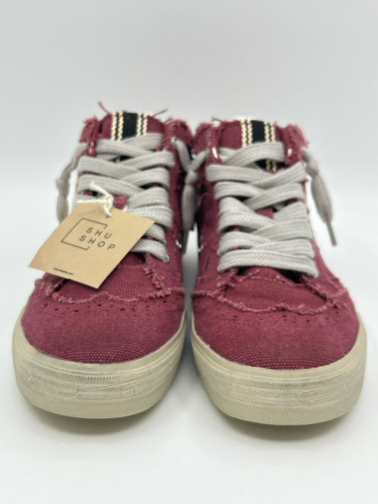 SHU SHOP Size 6.5 Red Sneakers NWT