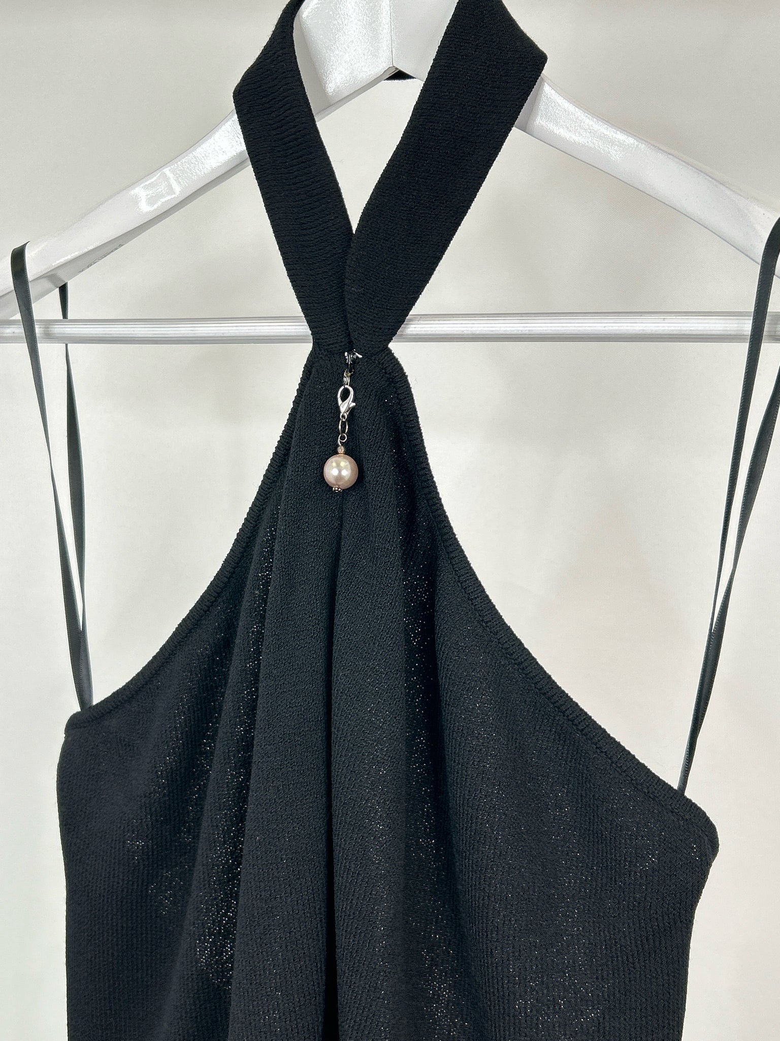 ST JOHN EVENING Size 8 Black Women Dress