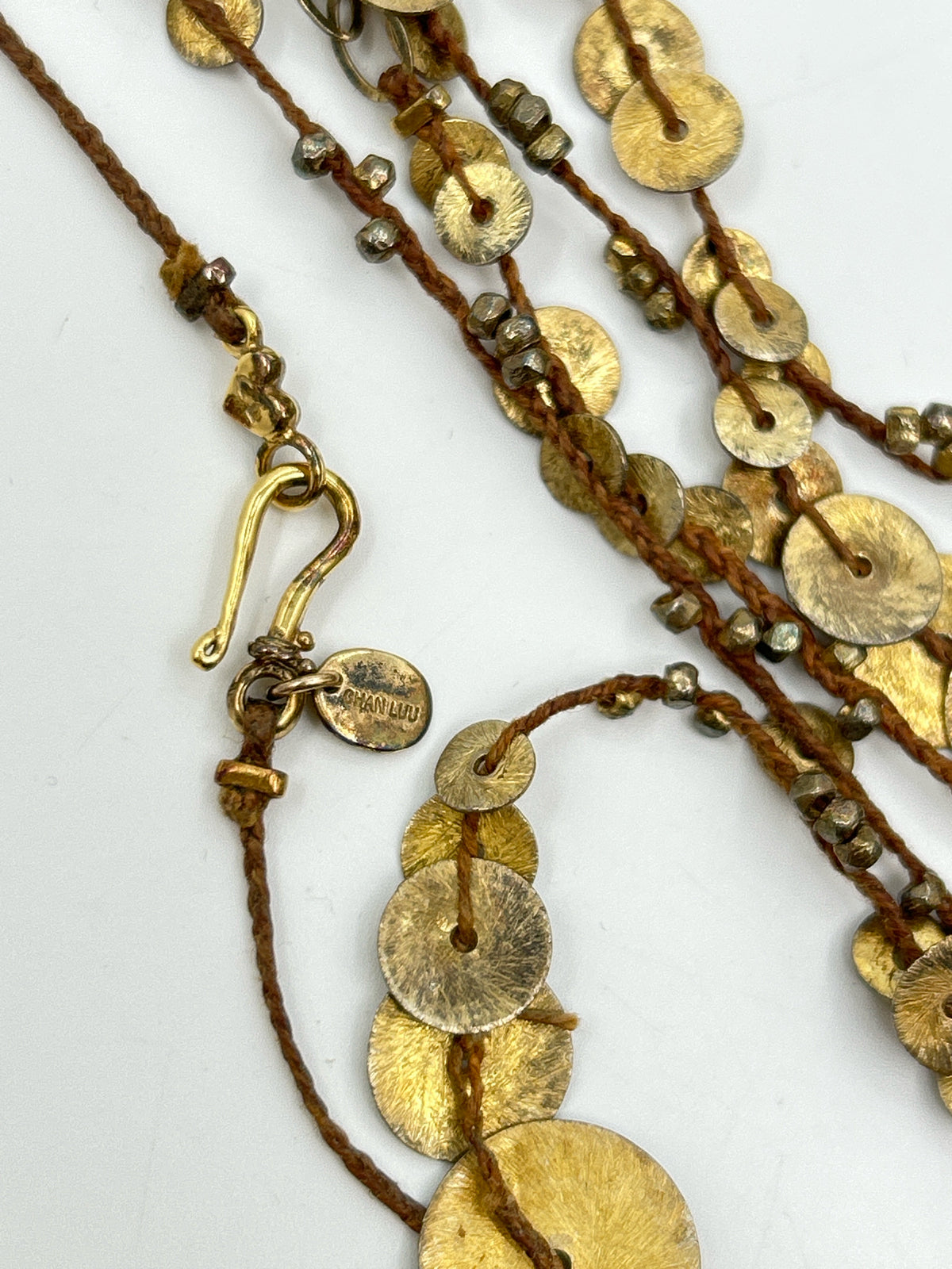 CHAN LUU Gold Necklace