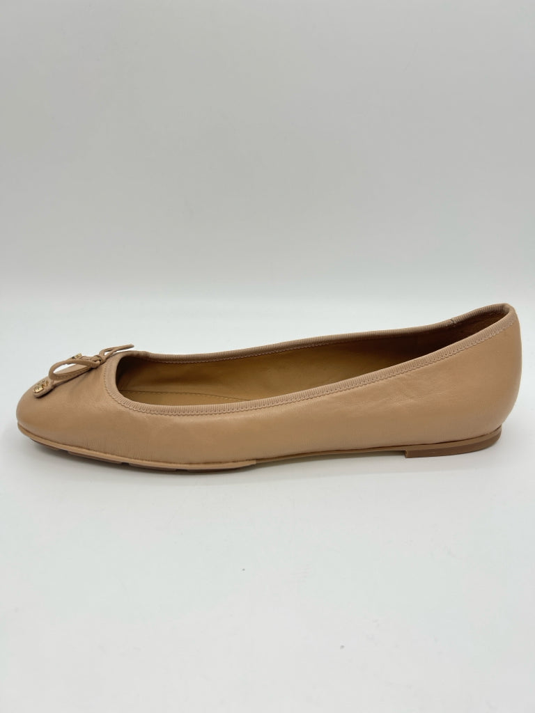 TORY BURCH Size 10.5M Beige Women's Flats