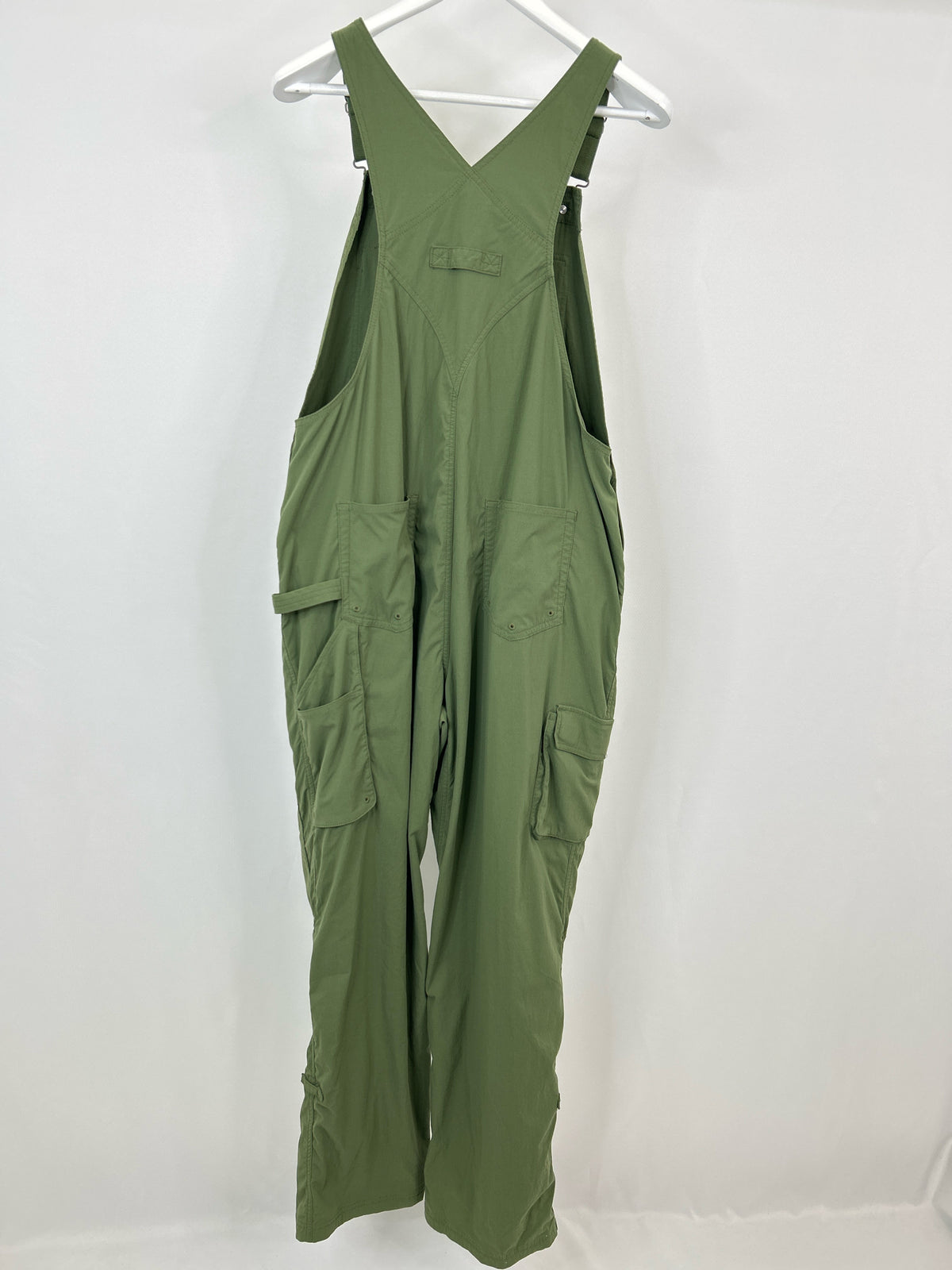 DULUTH TRADING COMPANY Size L ARMY GREEN Women Overall