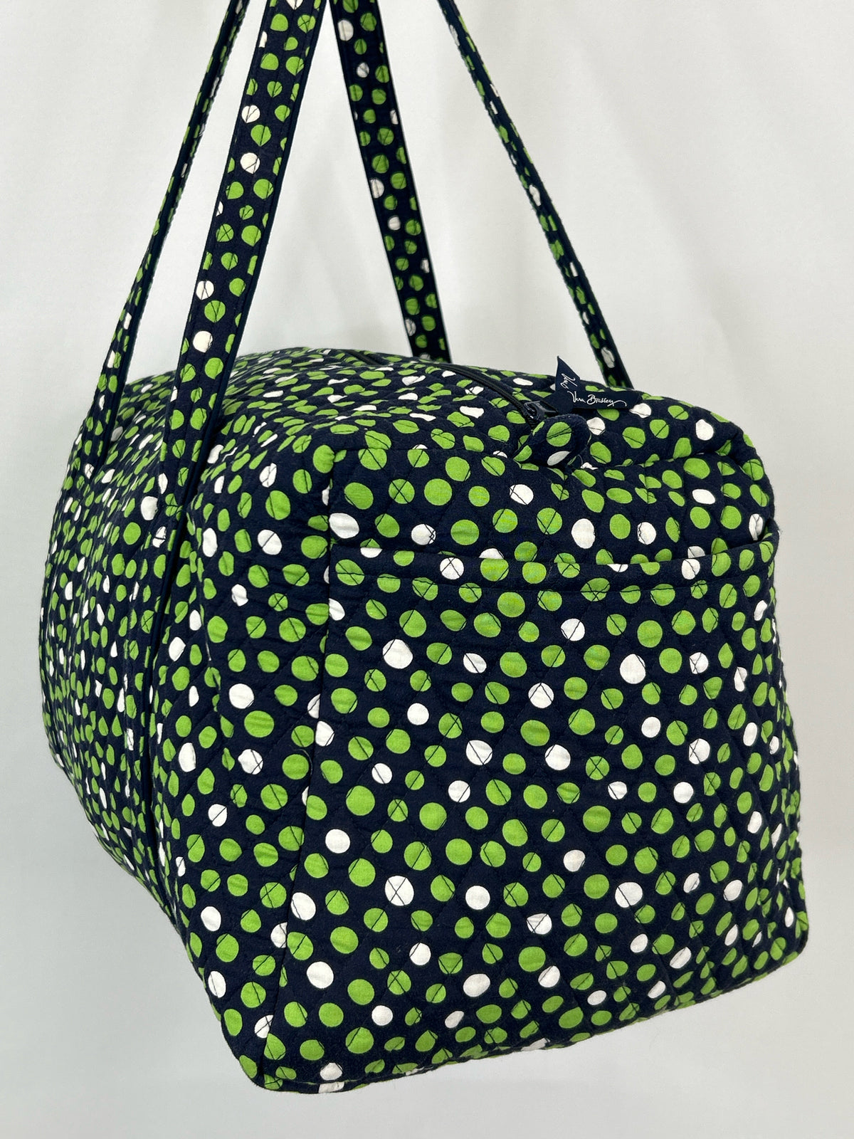 VERA BRADLEY Navy & Green Luggage