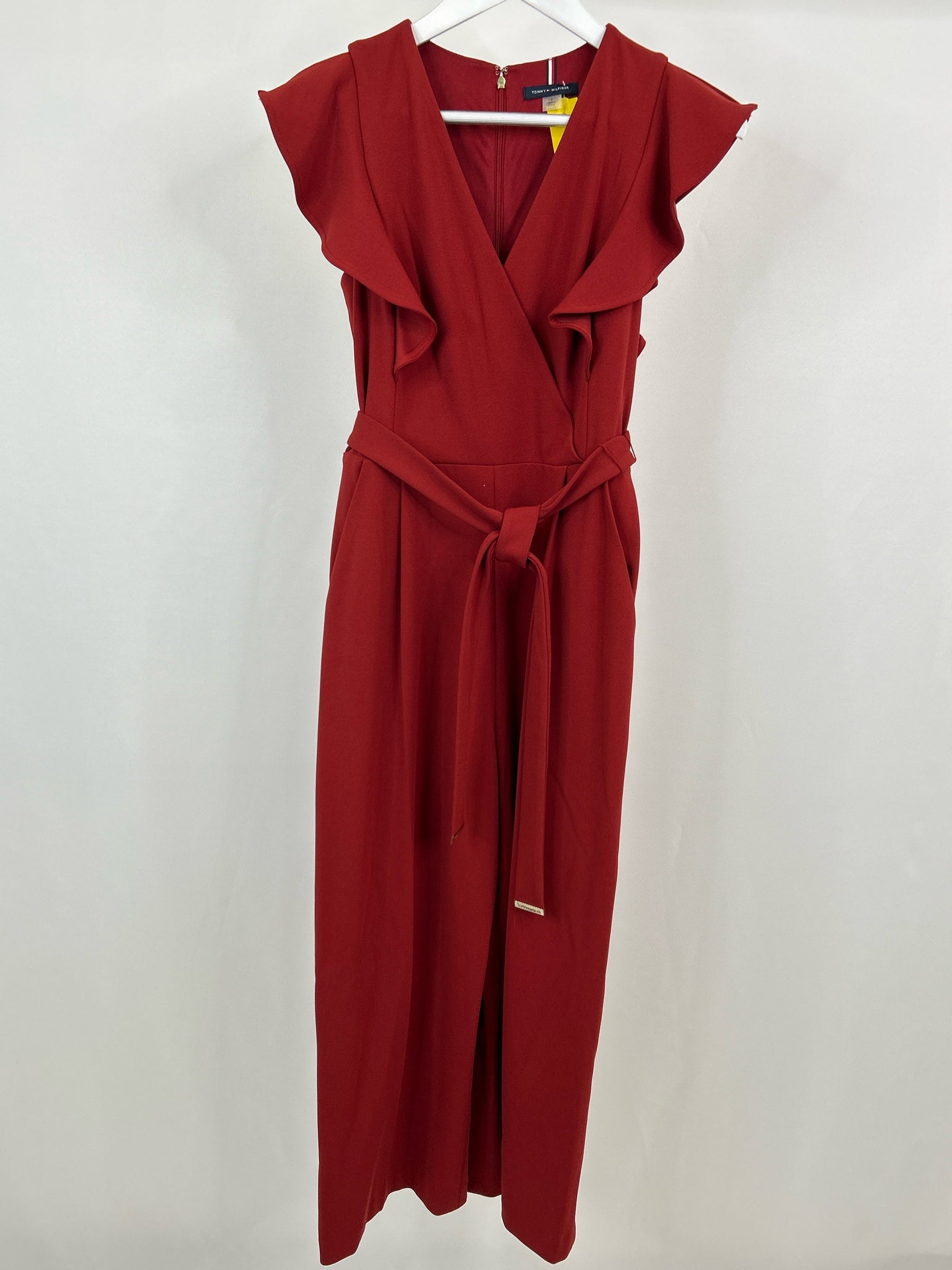 TOMMY HILFIGER Size 4 Burnt Orange Women Jumpsuit