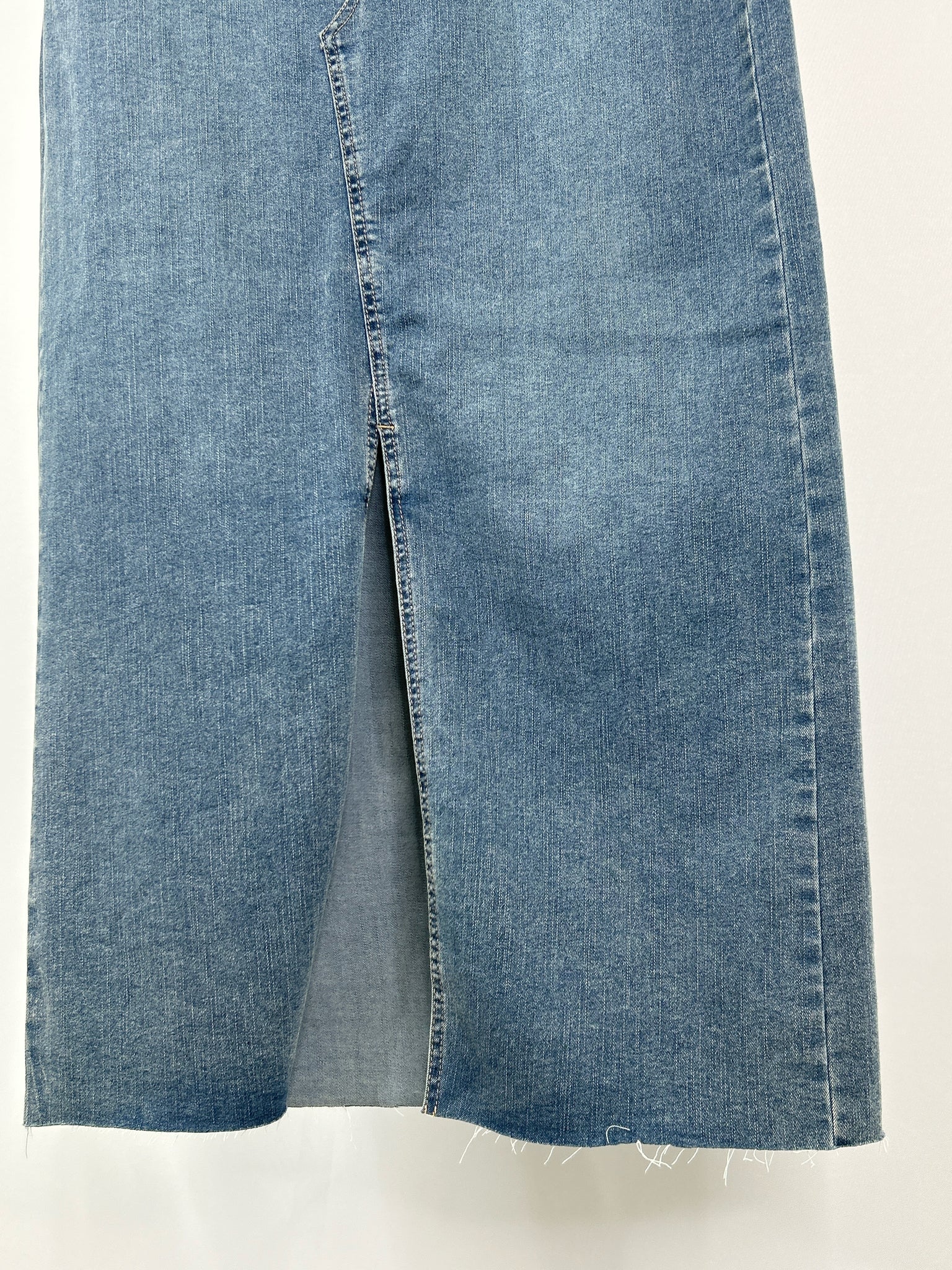 MARC NEW YORK Size 12 BLUE DENIM Women Skirt