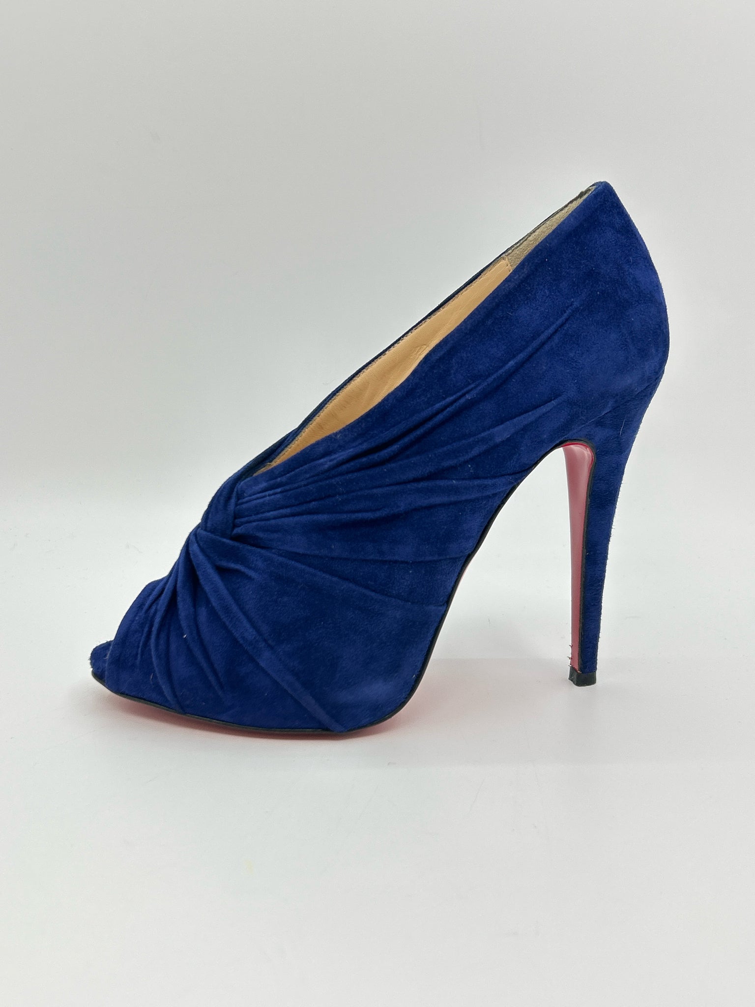 CHRISTIAN LOUBOUTIN Size 38.5 Royal Blue Women Pumps