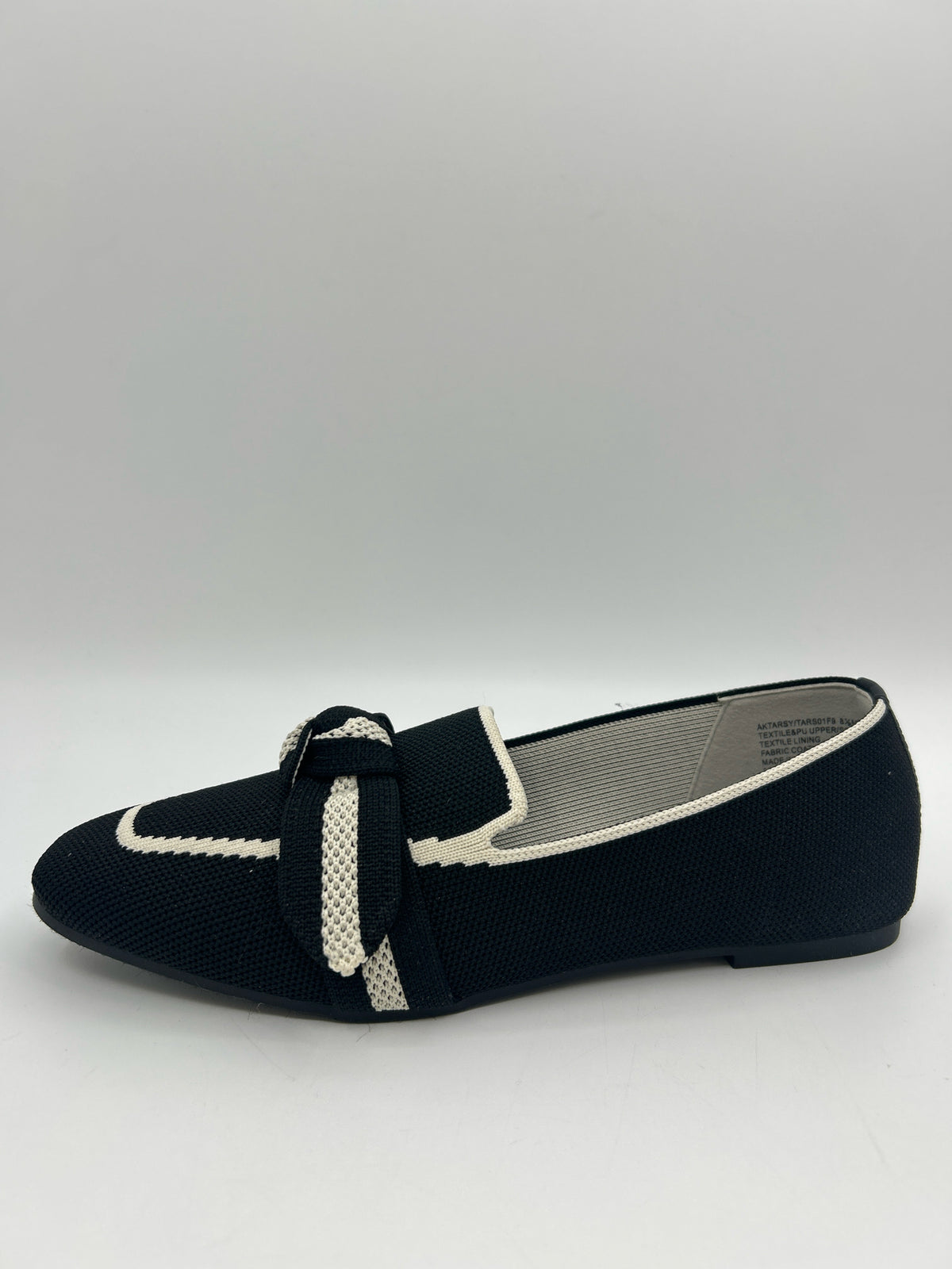 ANNE KLEIN Size 8.5 Black Women Flats