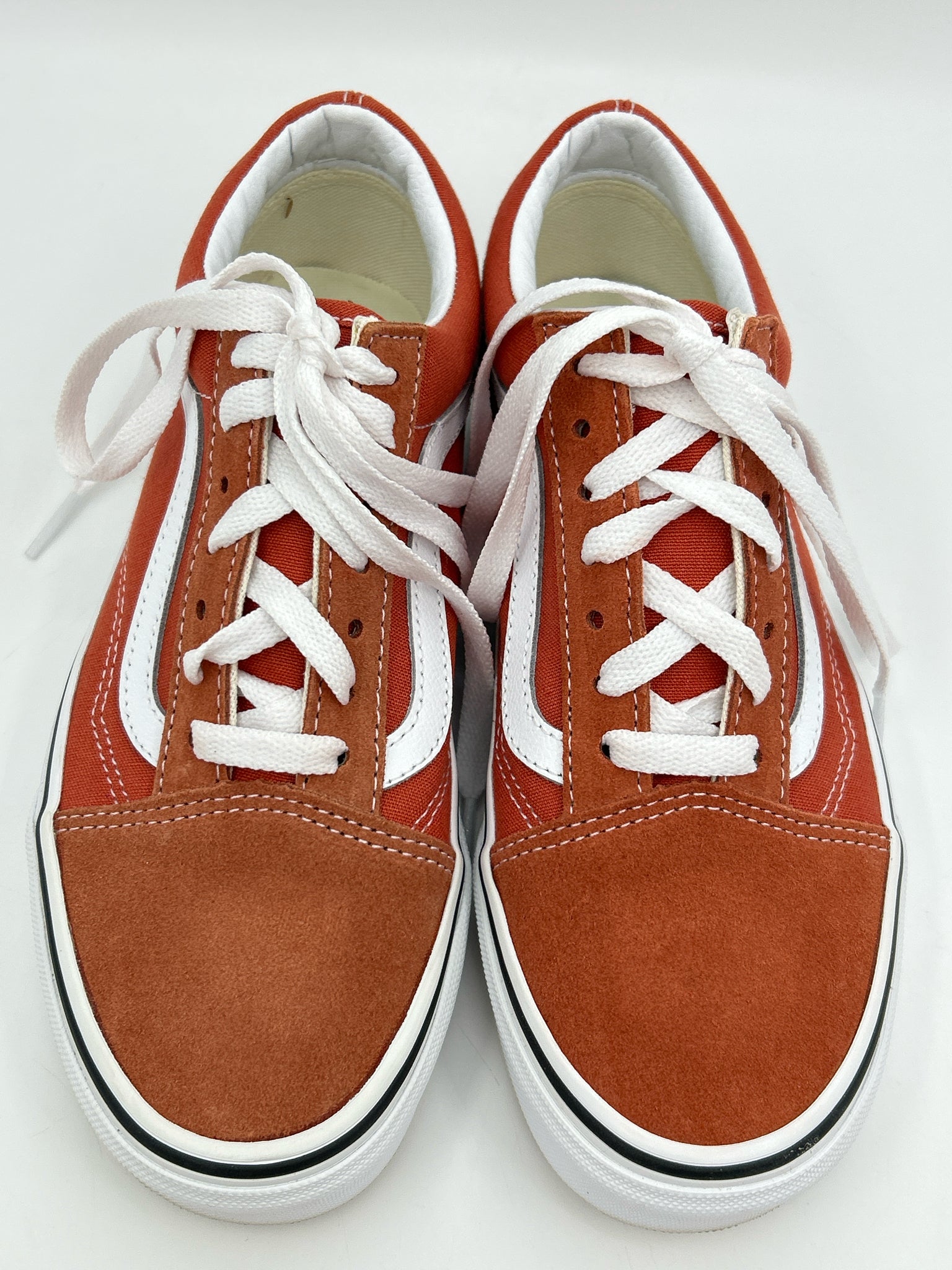 VANS Size 6.5 Orange Women Sneakers