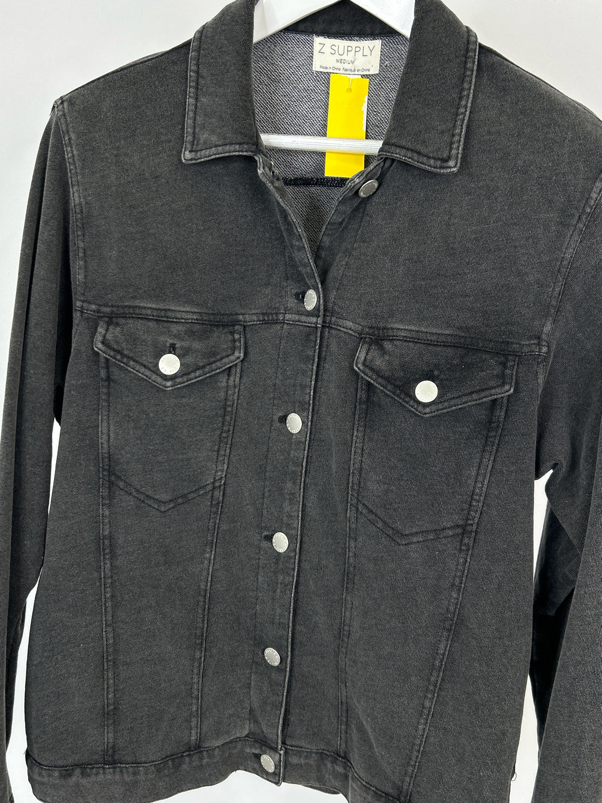 Z Supply Size M Charcoal Women Jacket