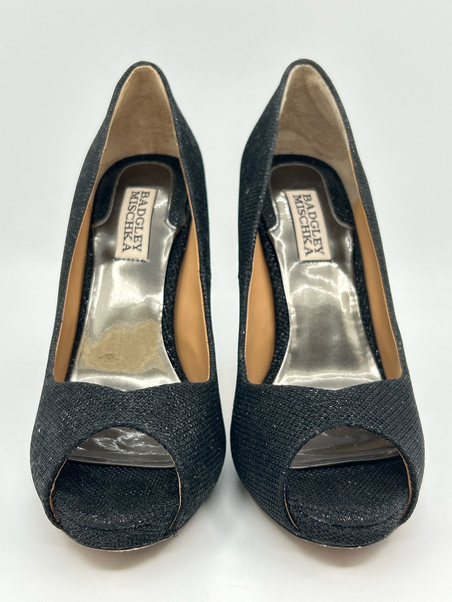 BADGLEY MISCHKA Size 8M Black Women Pumps
