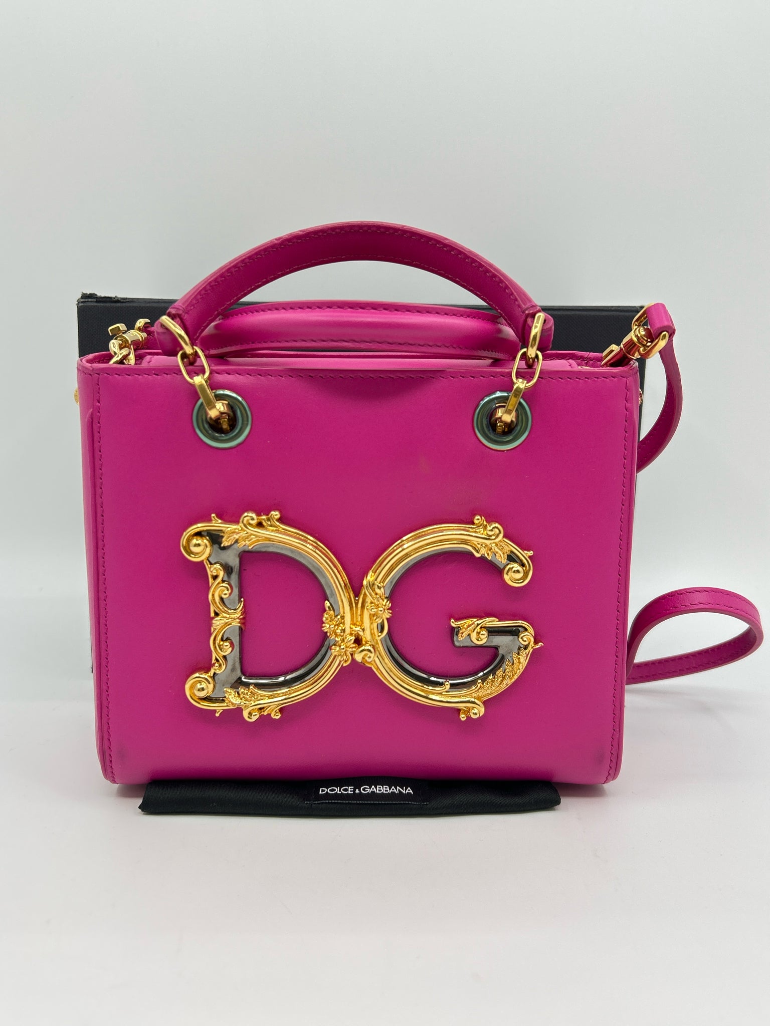 DOLCE & GABBANA Hot Pink Women Purse