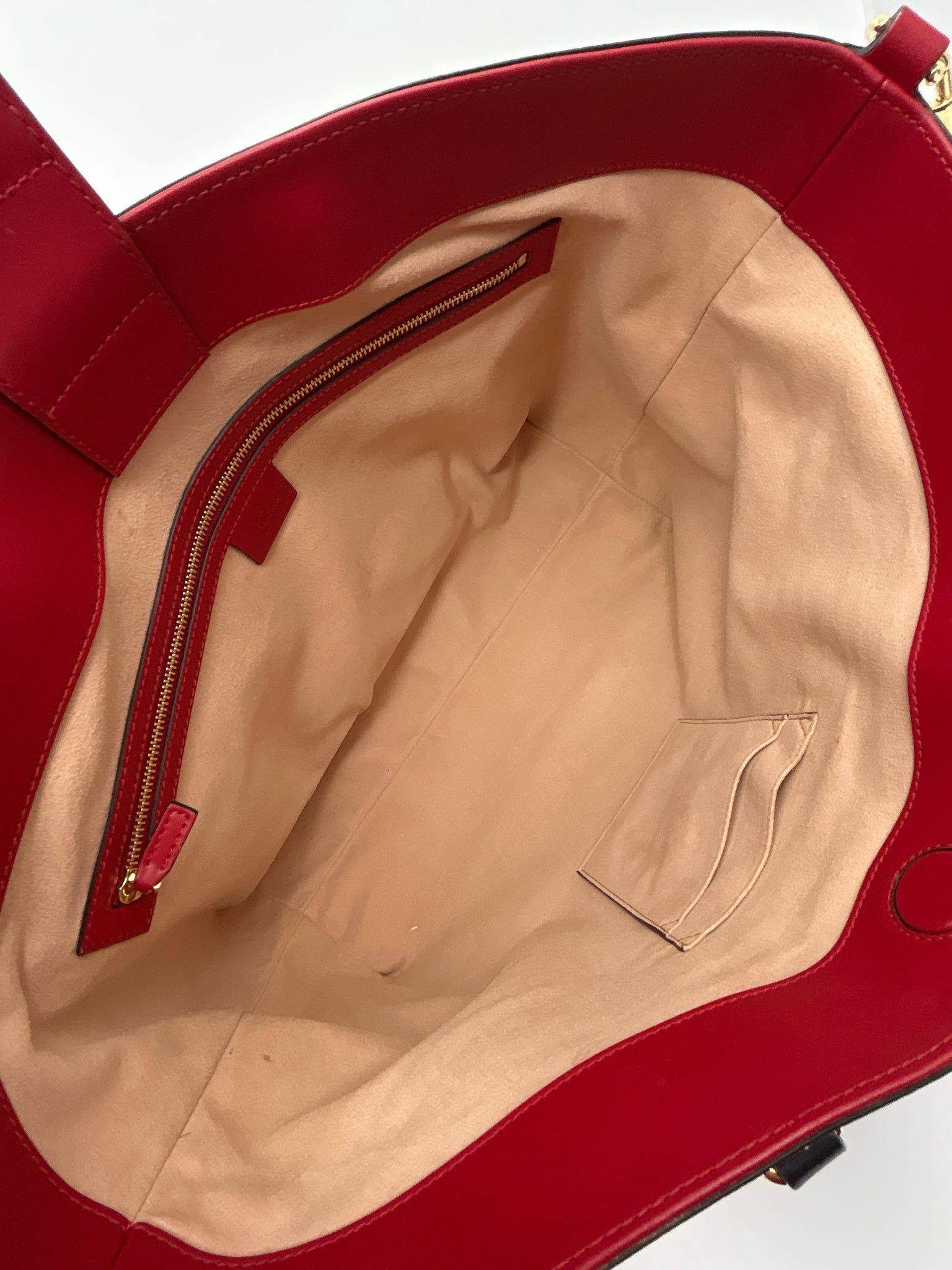 GUCCI NAVY AND RED Women Tote