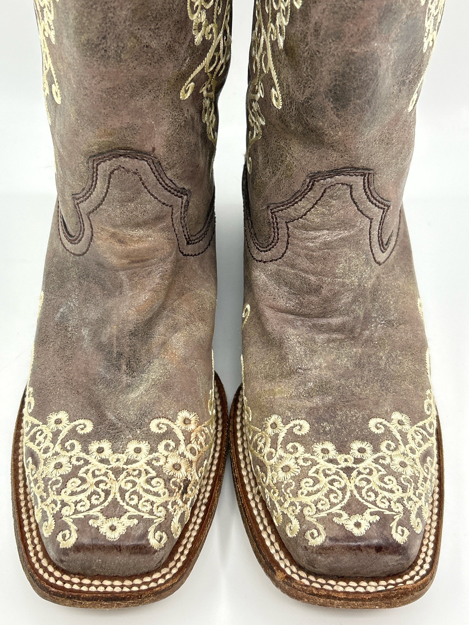 CORRAL Size 8M Taupe Women Boots