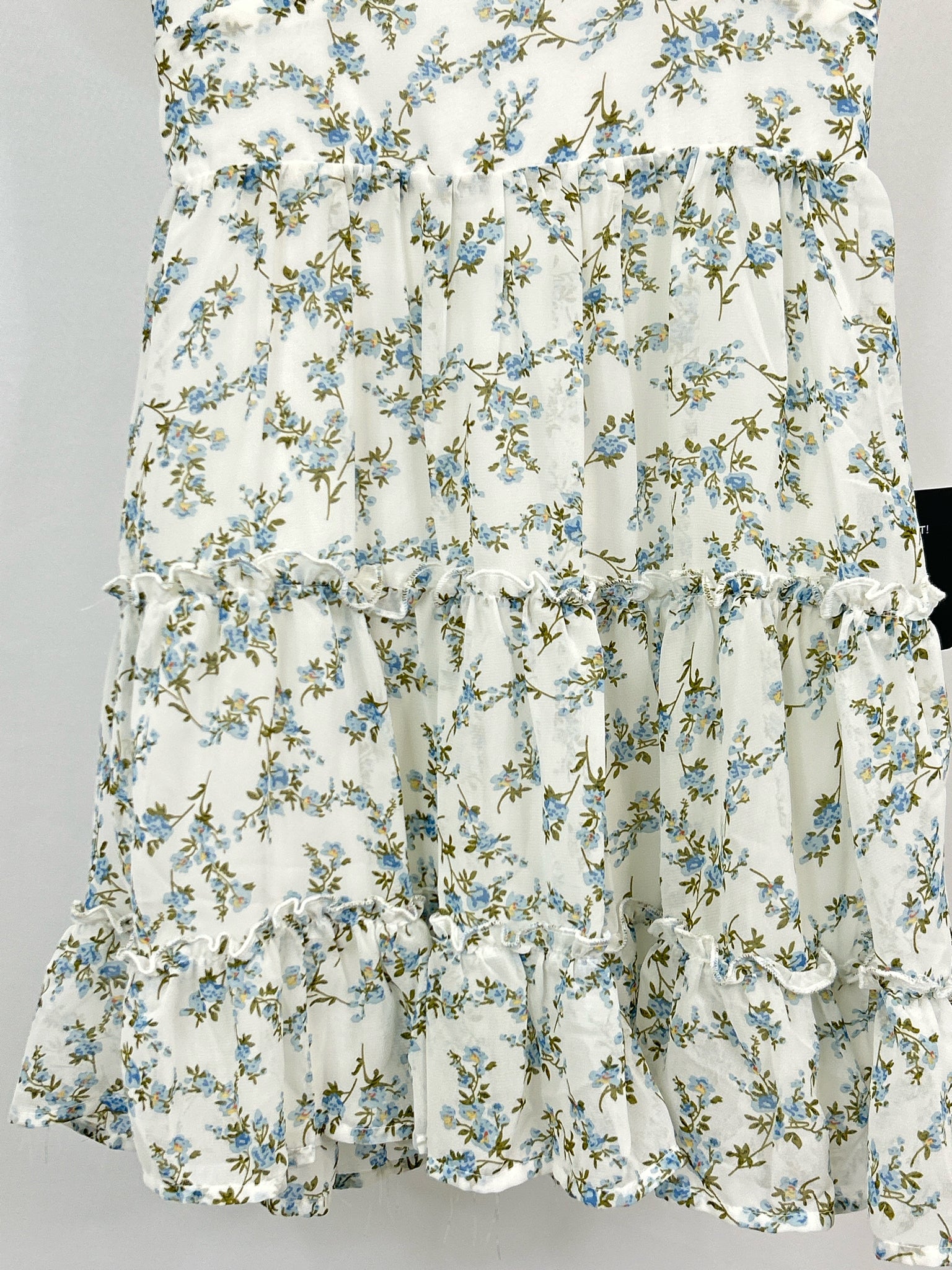 Lulus Size XXS White Floral Women Dress