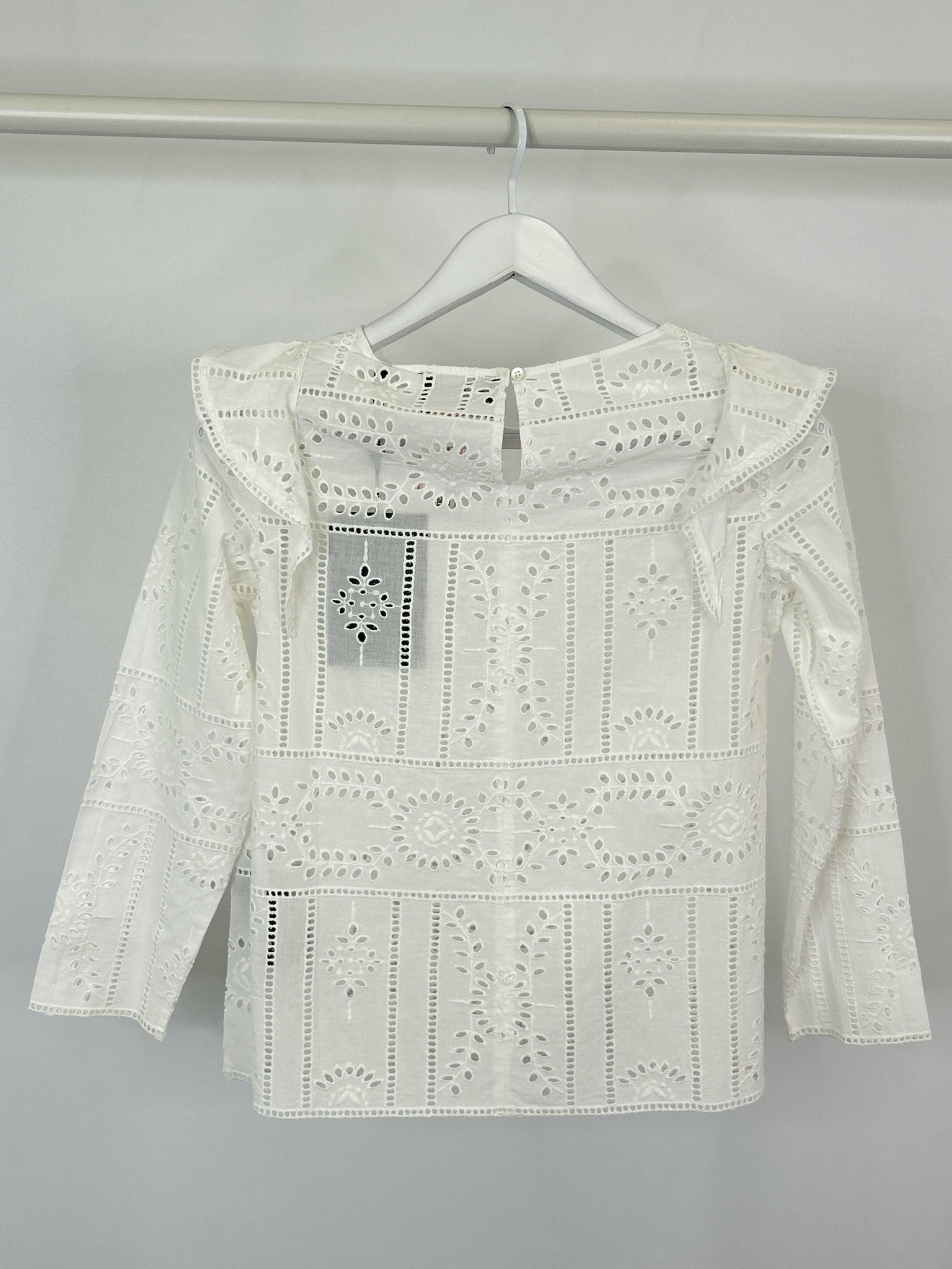 THE KOOPLES Size XS White Women Blouse Top