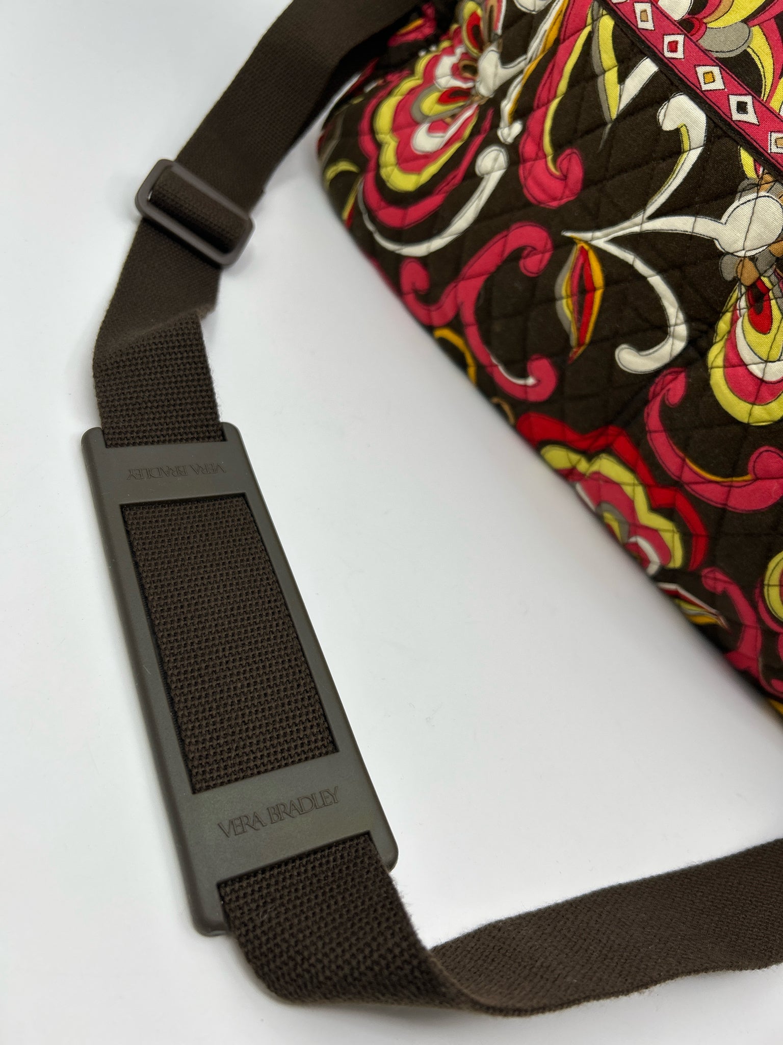 VERA BRADLEY BROWN AND PINK Luggage