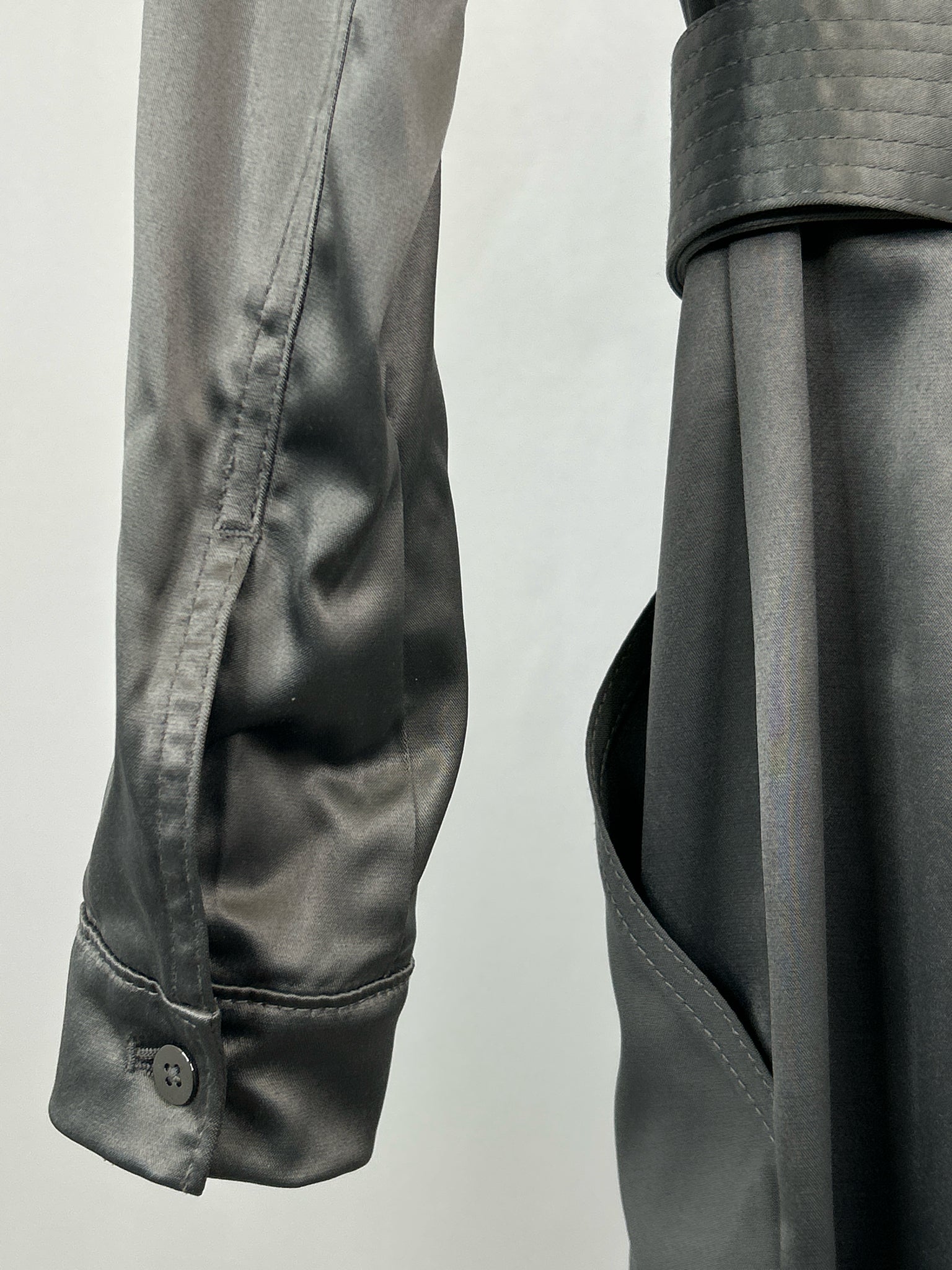 White House Black Market Size 00 Grey Women Dress