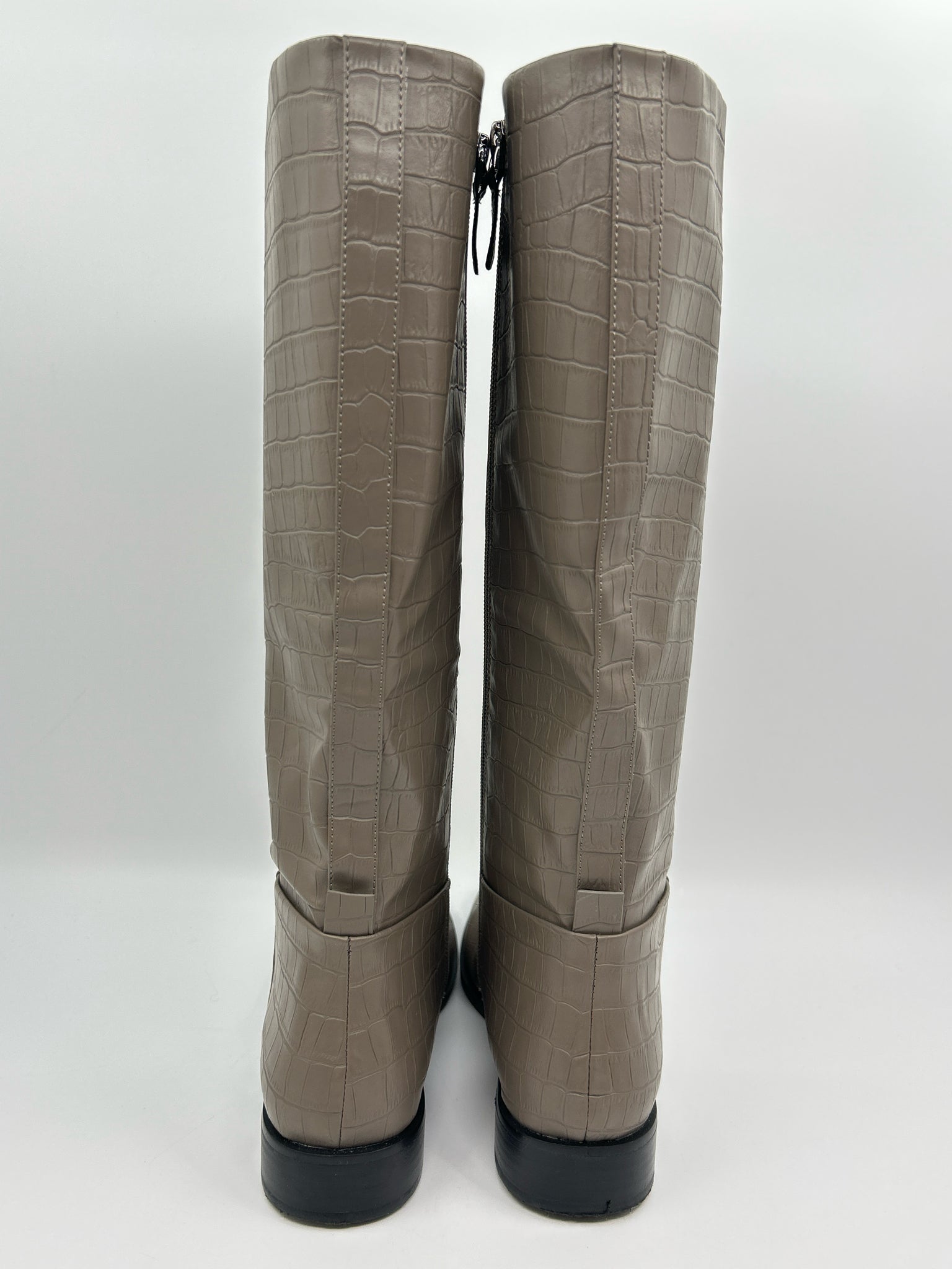 AEROSOLES Size 8.5 Taupe Women Boots