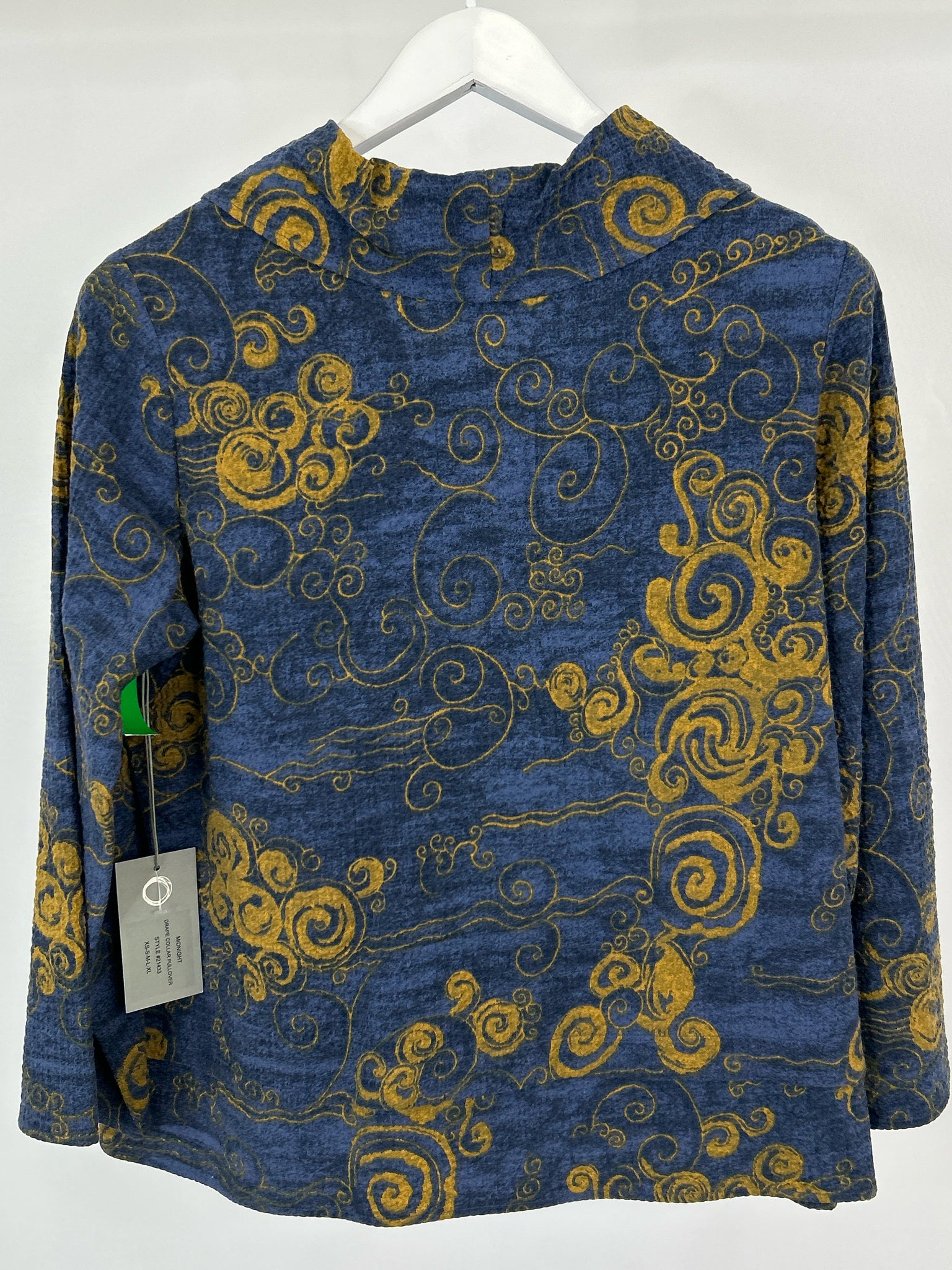 HABITAT Size S blue and gold Women Top