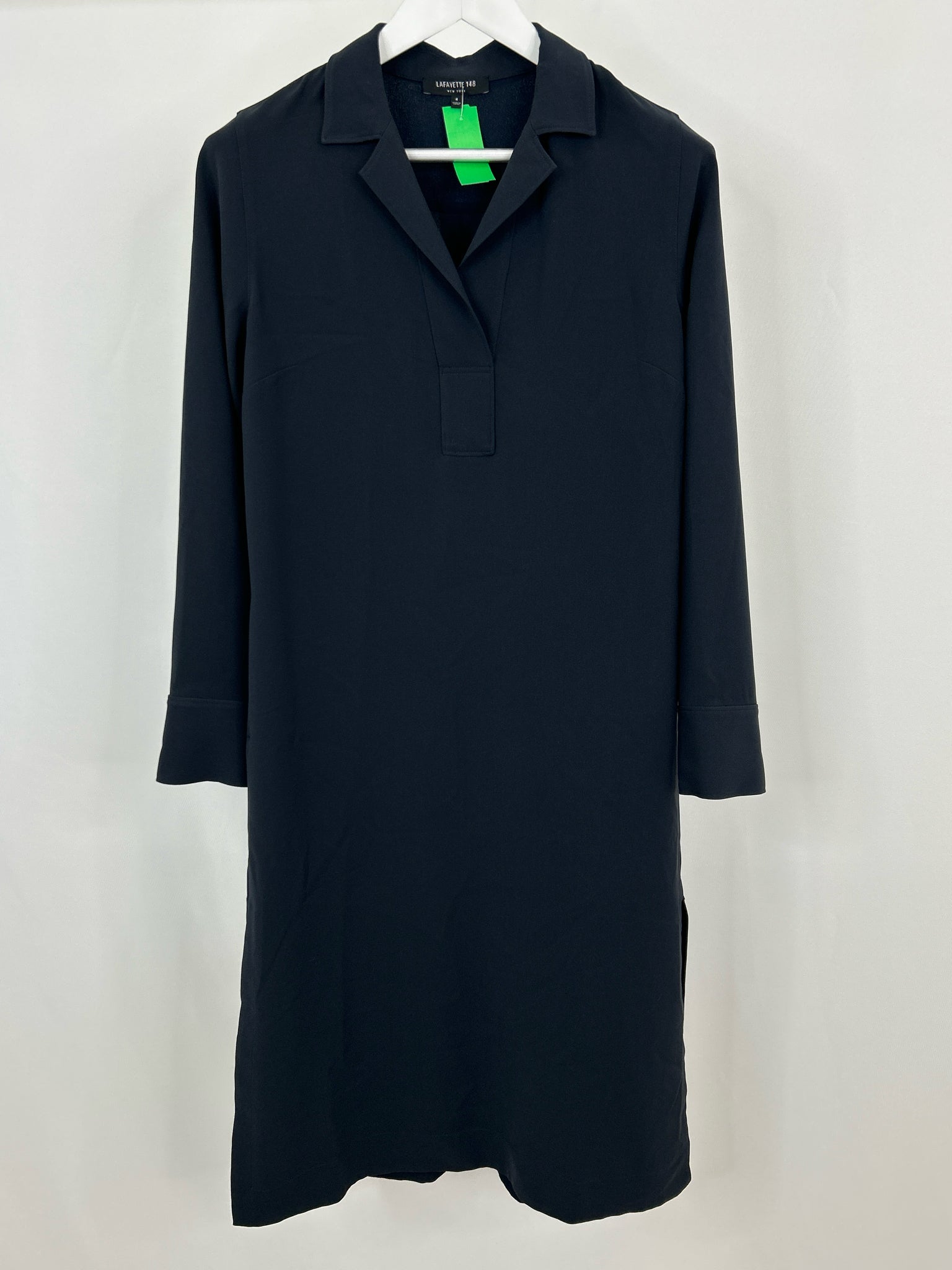 LAFAYETTE 148 Size 4 Navy Women Dress