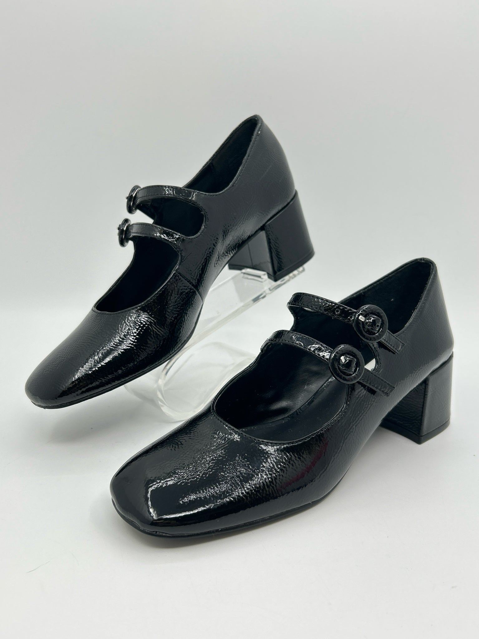 STEVE MADDEN Size 7M Black Women Pumps