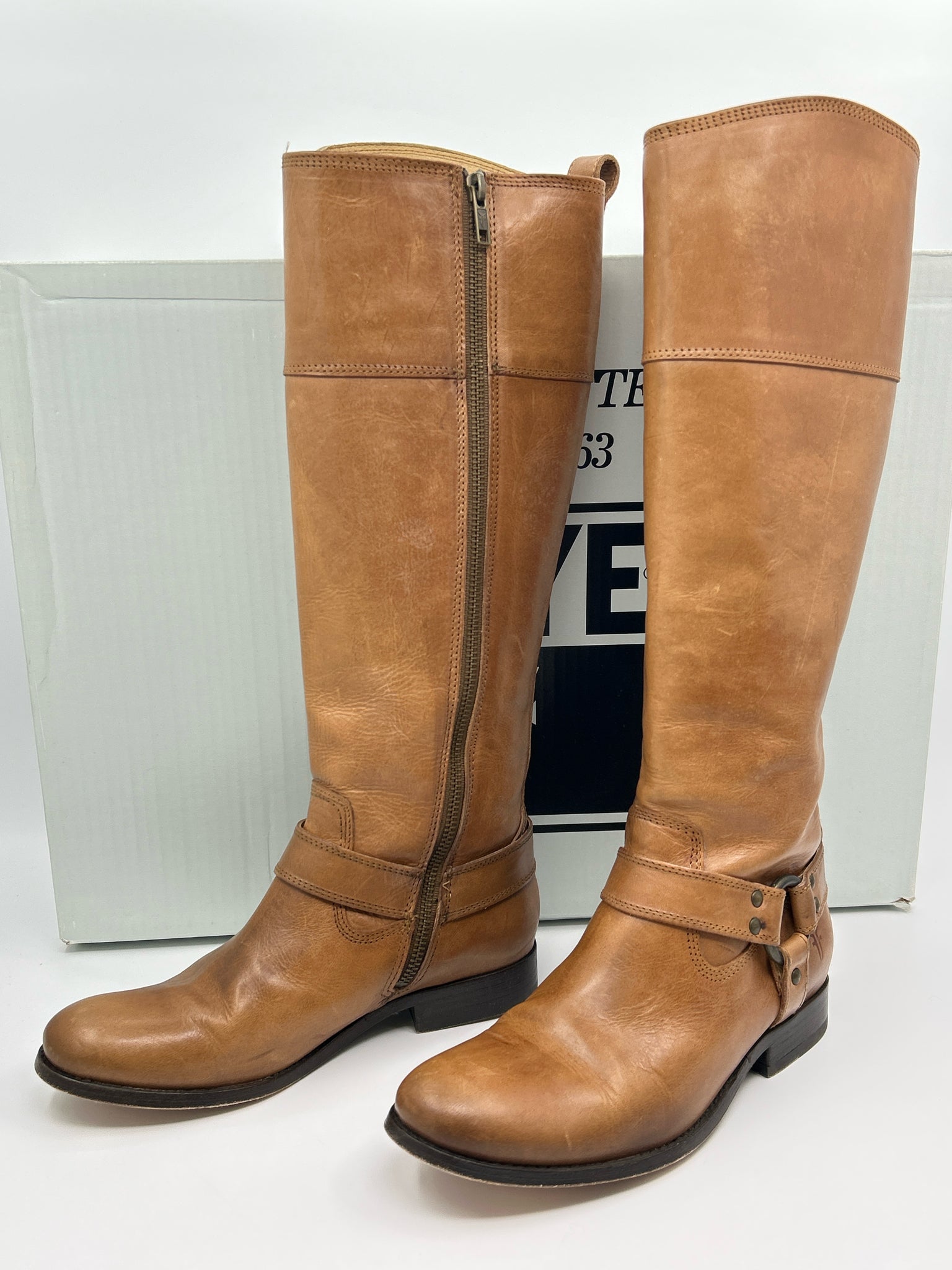 FRYE Size 6.5B Tan Women Boots
