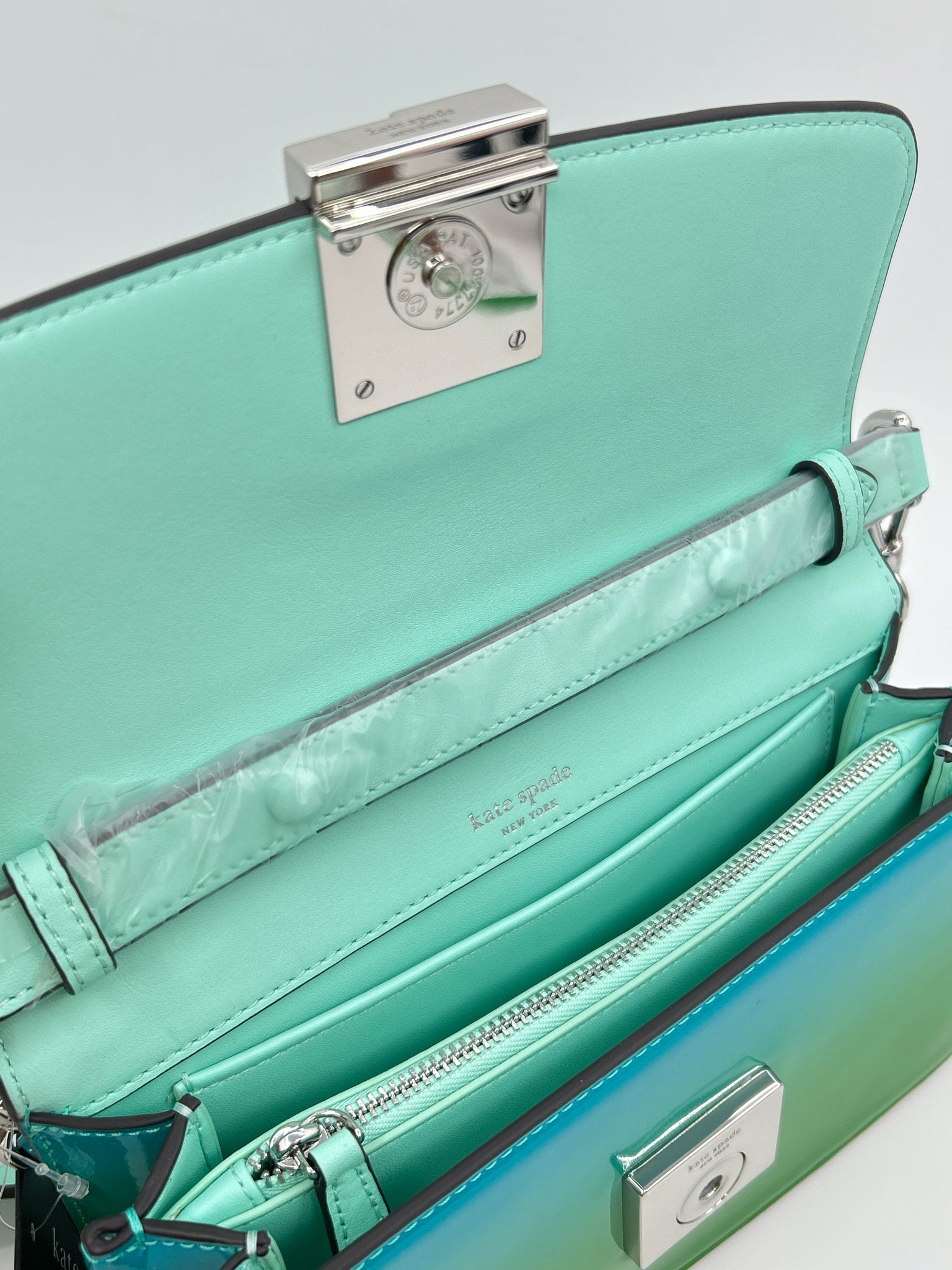 KATE SPADE BLUE AND GREEN Women Purse