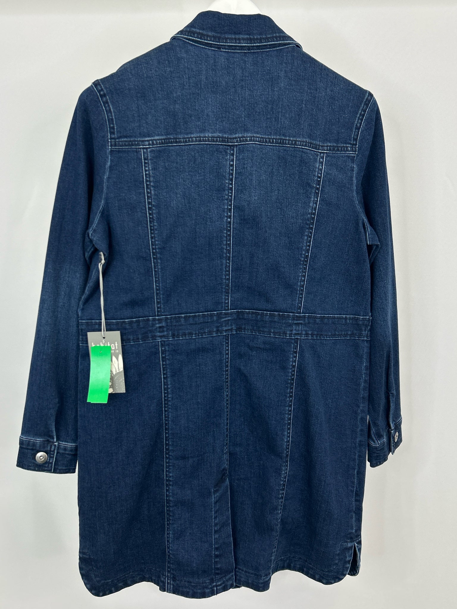 HABITAT Size S DARK BLUE DENIM Women Jacket