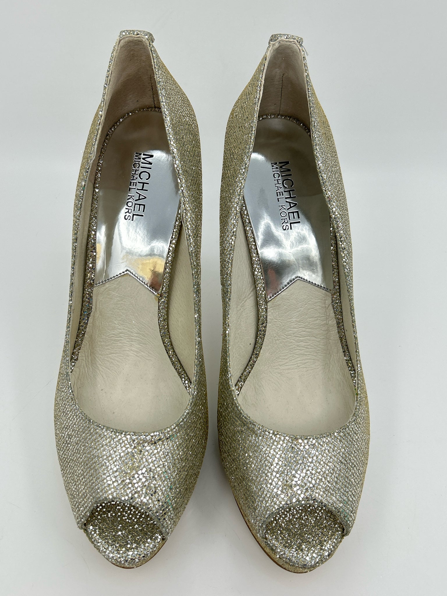 MICHAEL MICHAEL KORS Size 11M Silver Women Pumps