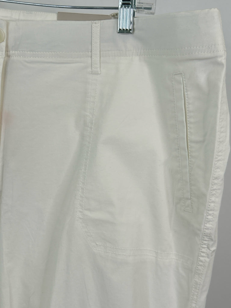 CHICO'S Size 18 White Pants NWT