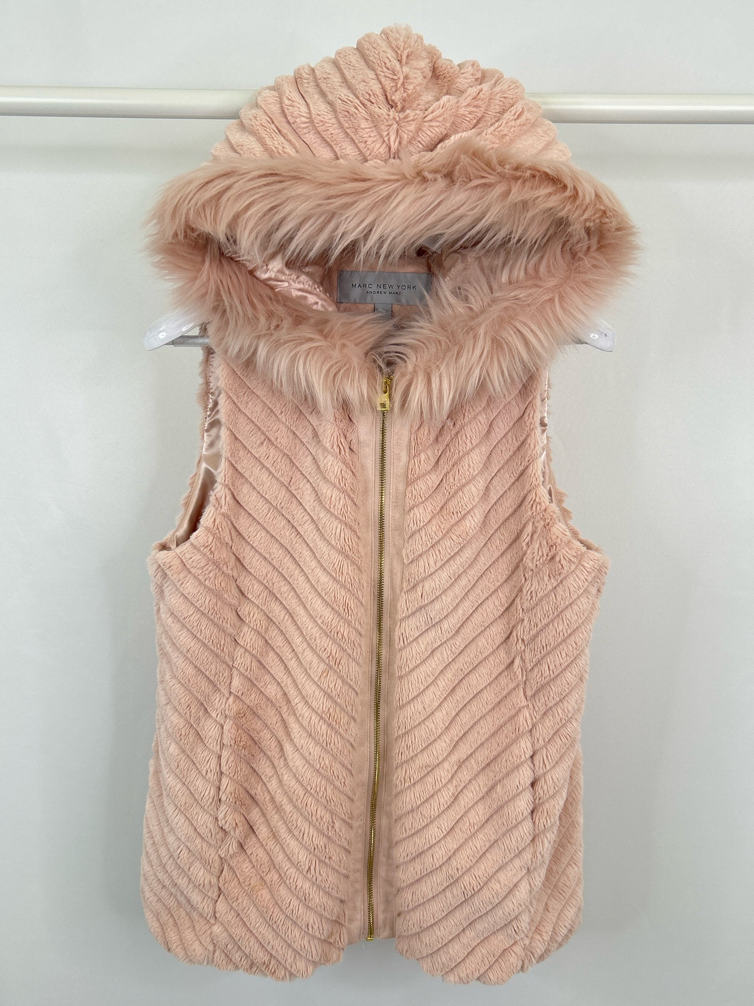 MARC NEW YORK Size L Pink Women Vest
