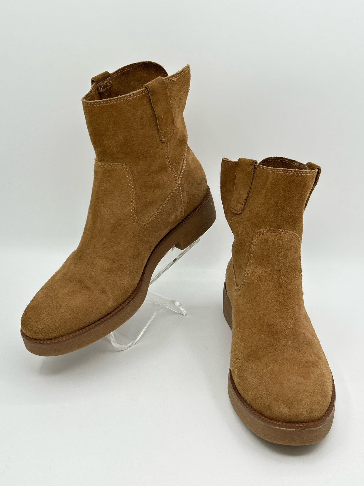 LUCKY BRAND Size 9M CHESTNUT Women Booties