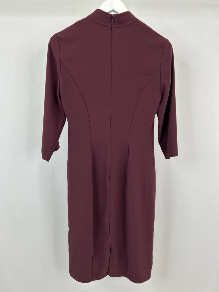 AMANDA UPRICHARD Women Size M Burgundy Dress NWT