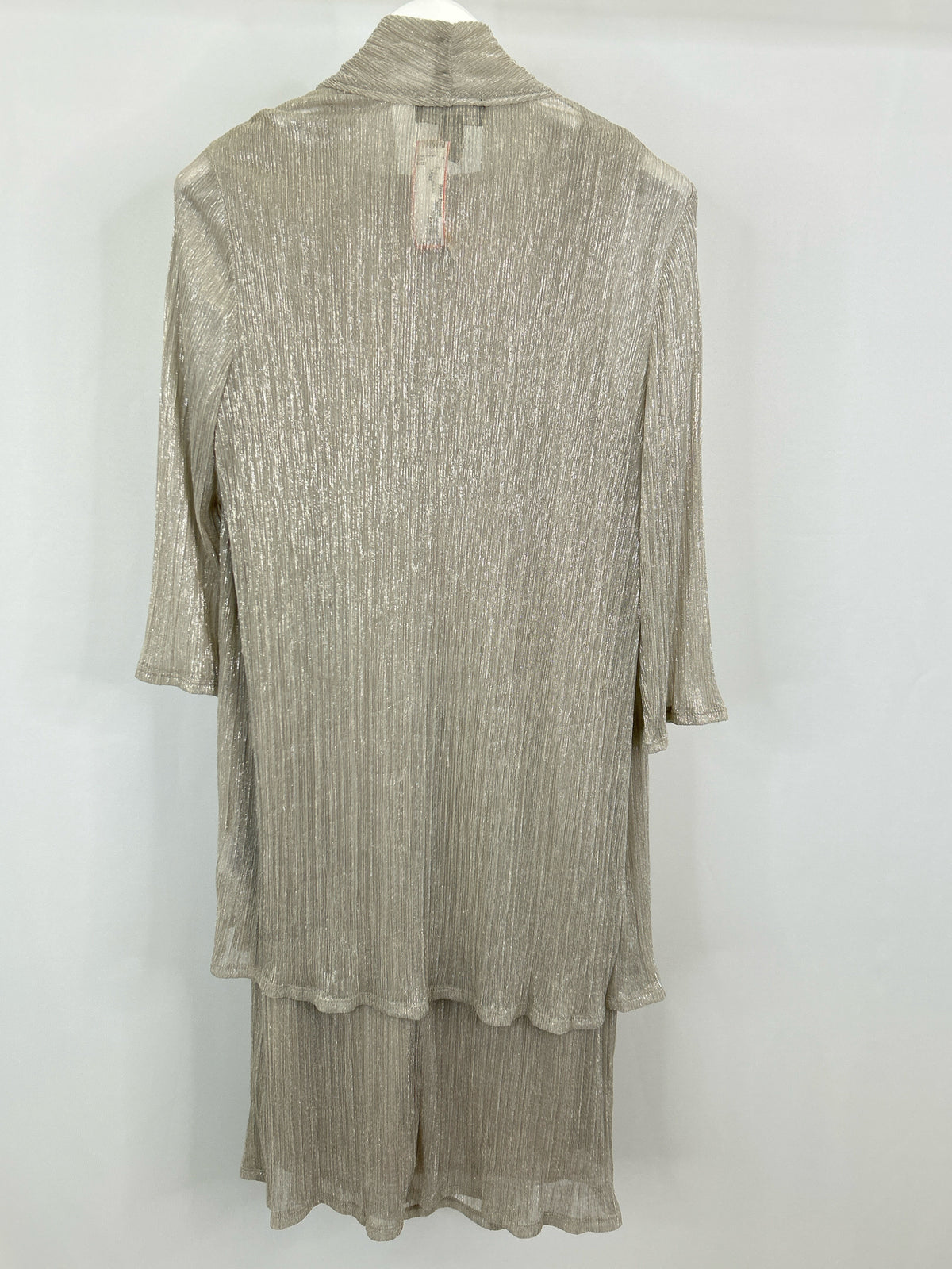 R & M RICHARDS Size 16W Champagne Women 2-Piece w/dress