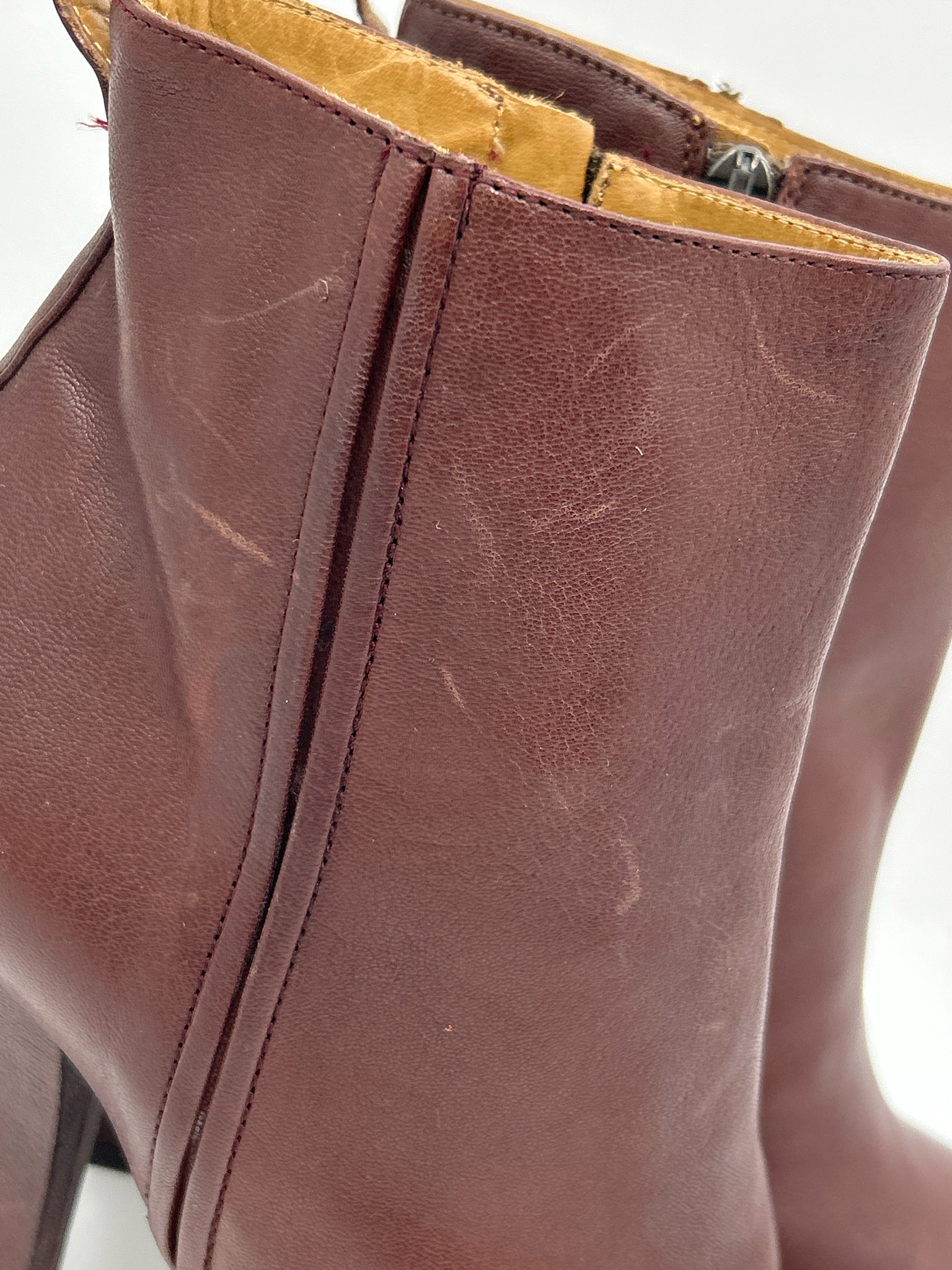 ALBERTO FERMANI Size 41 Brown Women Booties NWOB