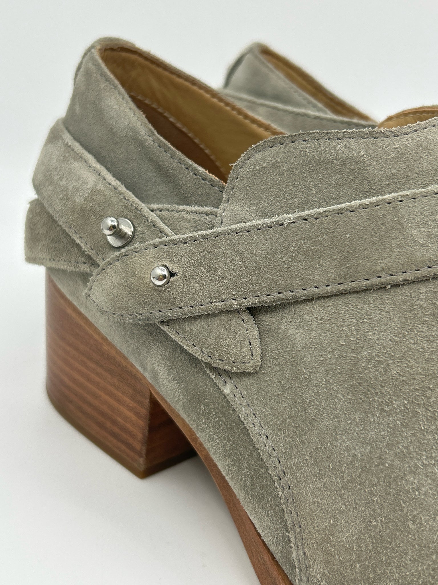 RAG & BONE Size 38.5 Gray Women Booties