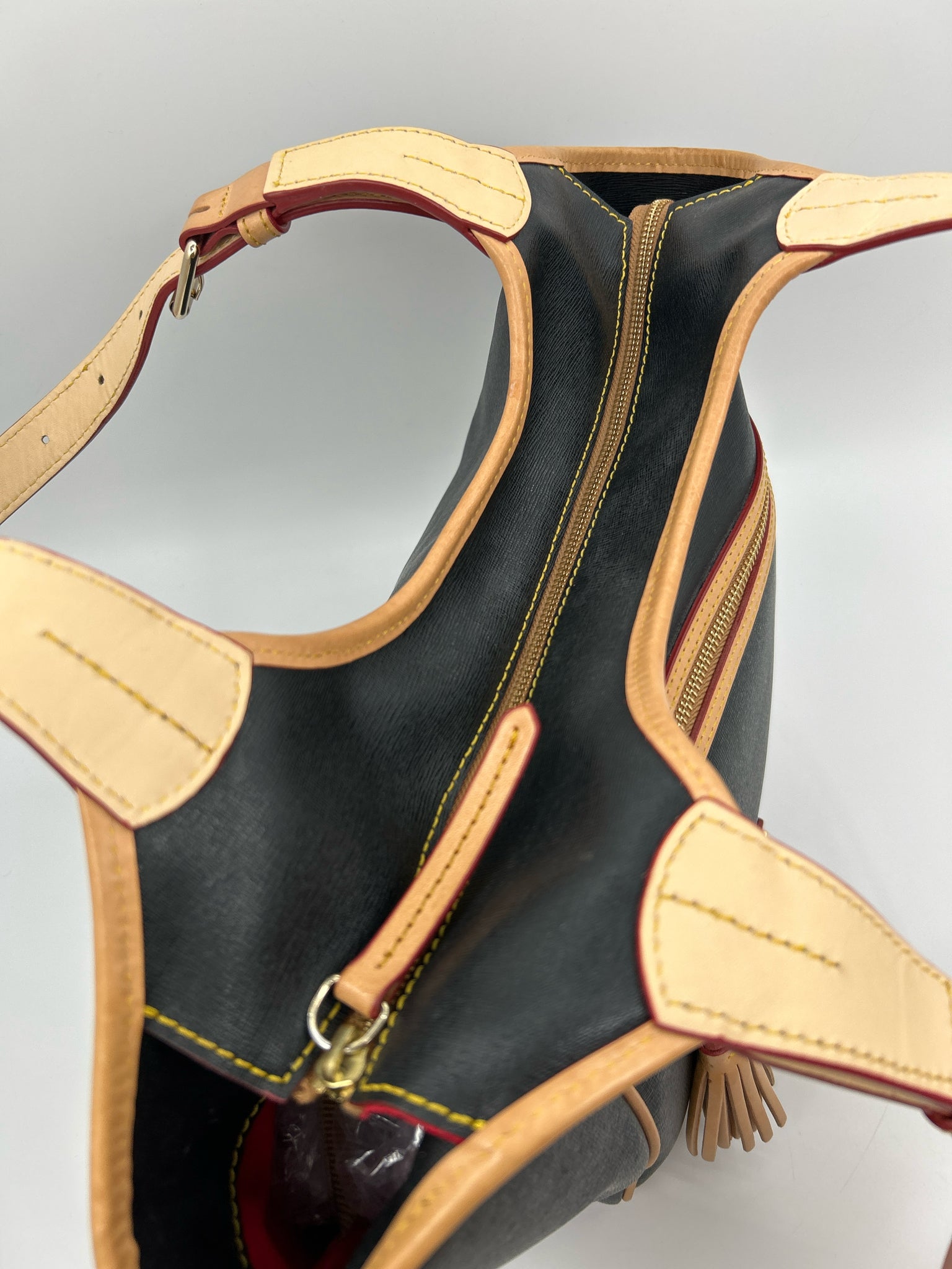 DOONEY & BOURKE BLACK AND TAN Women Purse