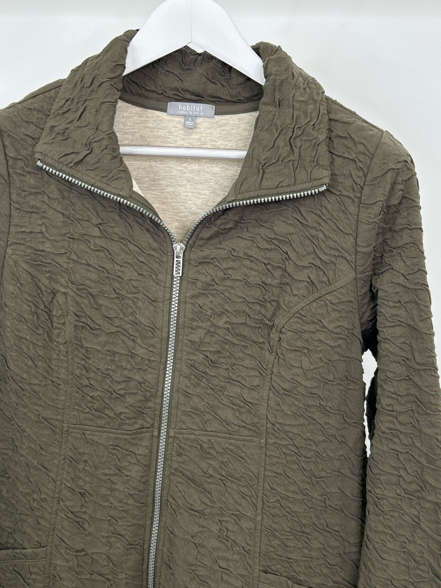 HABITAT Size S Brown Women Jacket NWT