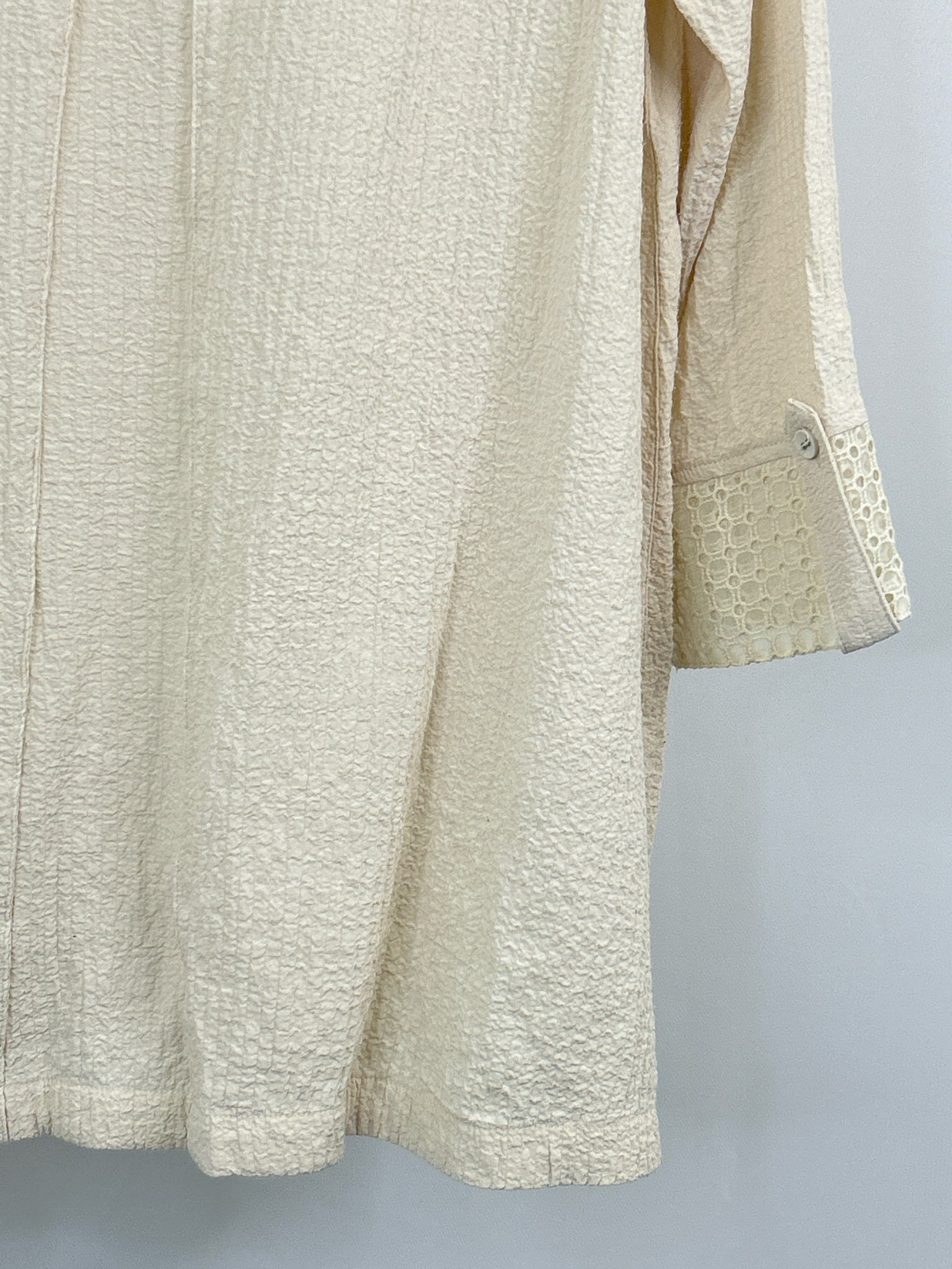 Ali Miles Size L Cream Women Jacket