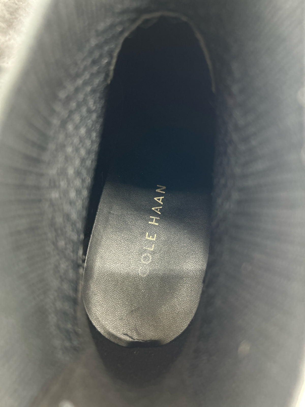 COLE HAAN Size 8B Black Women Booties