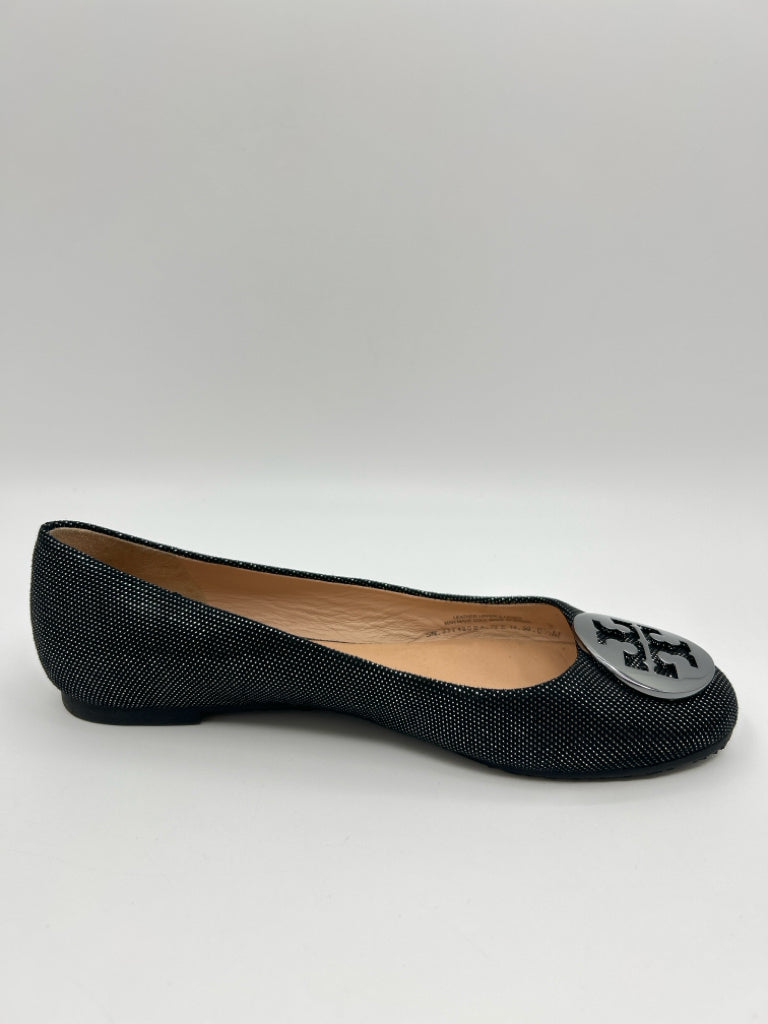 TORY BURCH Women Size 6.5M Black Flats