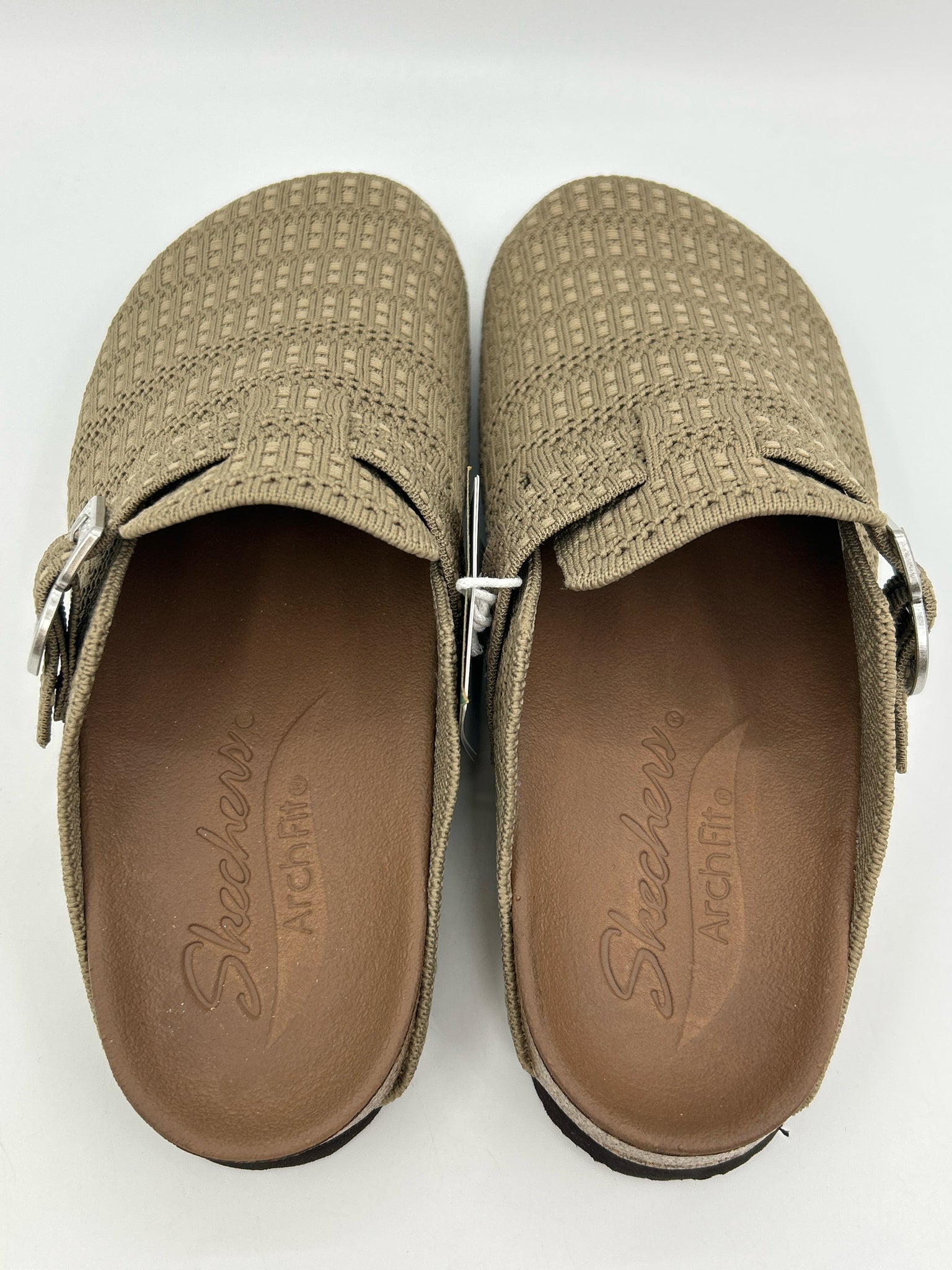 skechers Size 7 Taupe Women Clogs