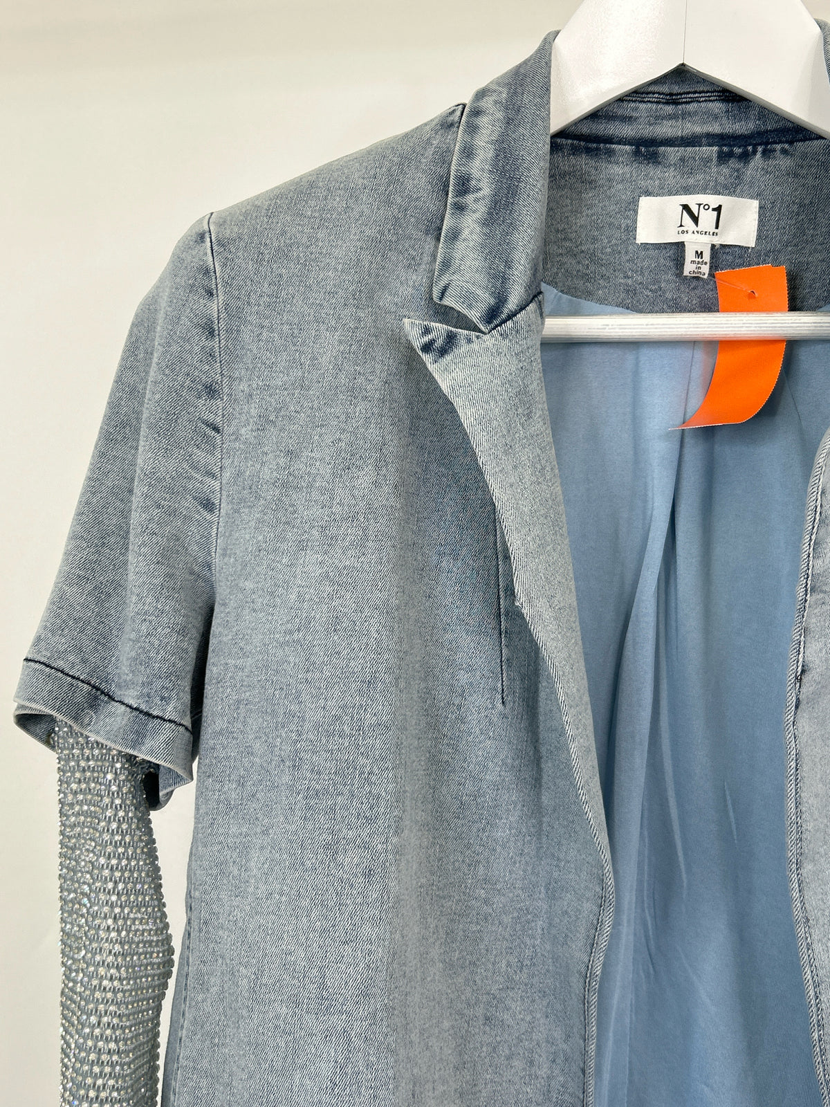 No 1 Los Angeles Size M BLUE DENIM Women Jacket