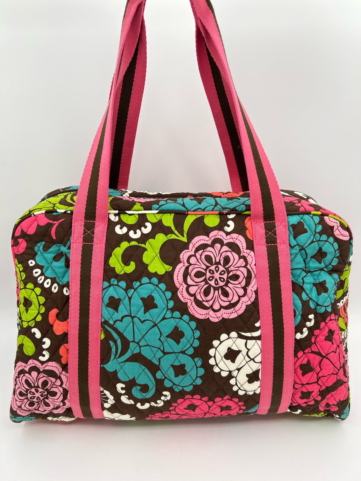 VERA BRADLEY Brown Print Luggage