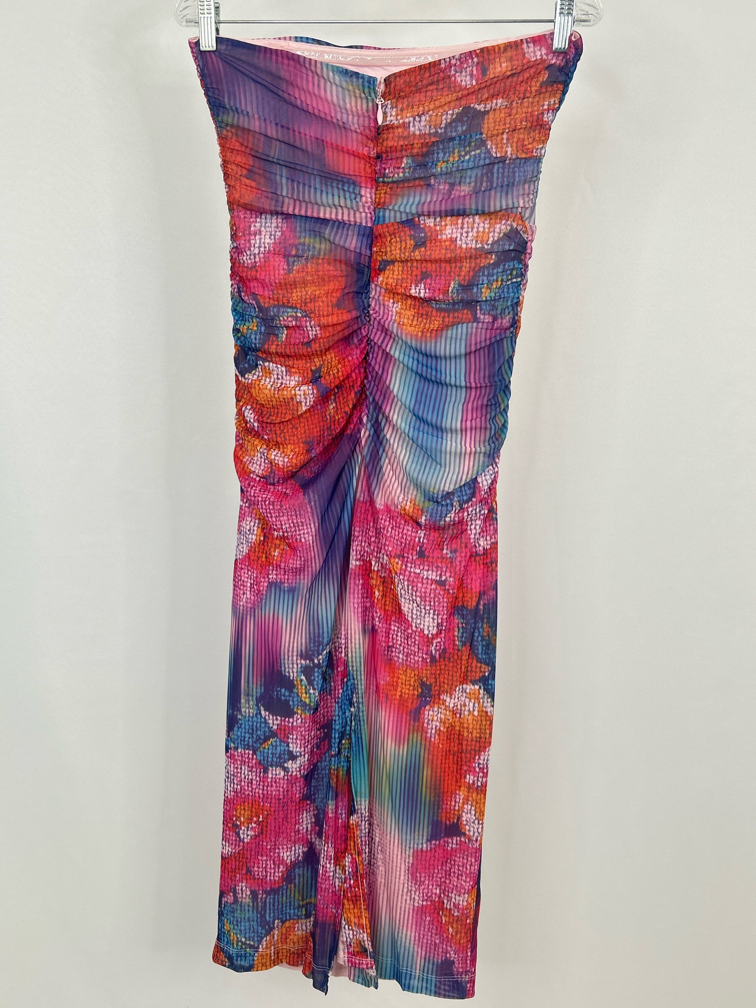 ANTHROPOLOGIE Size S Pink Print Women Dress NWT