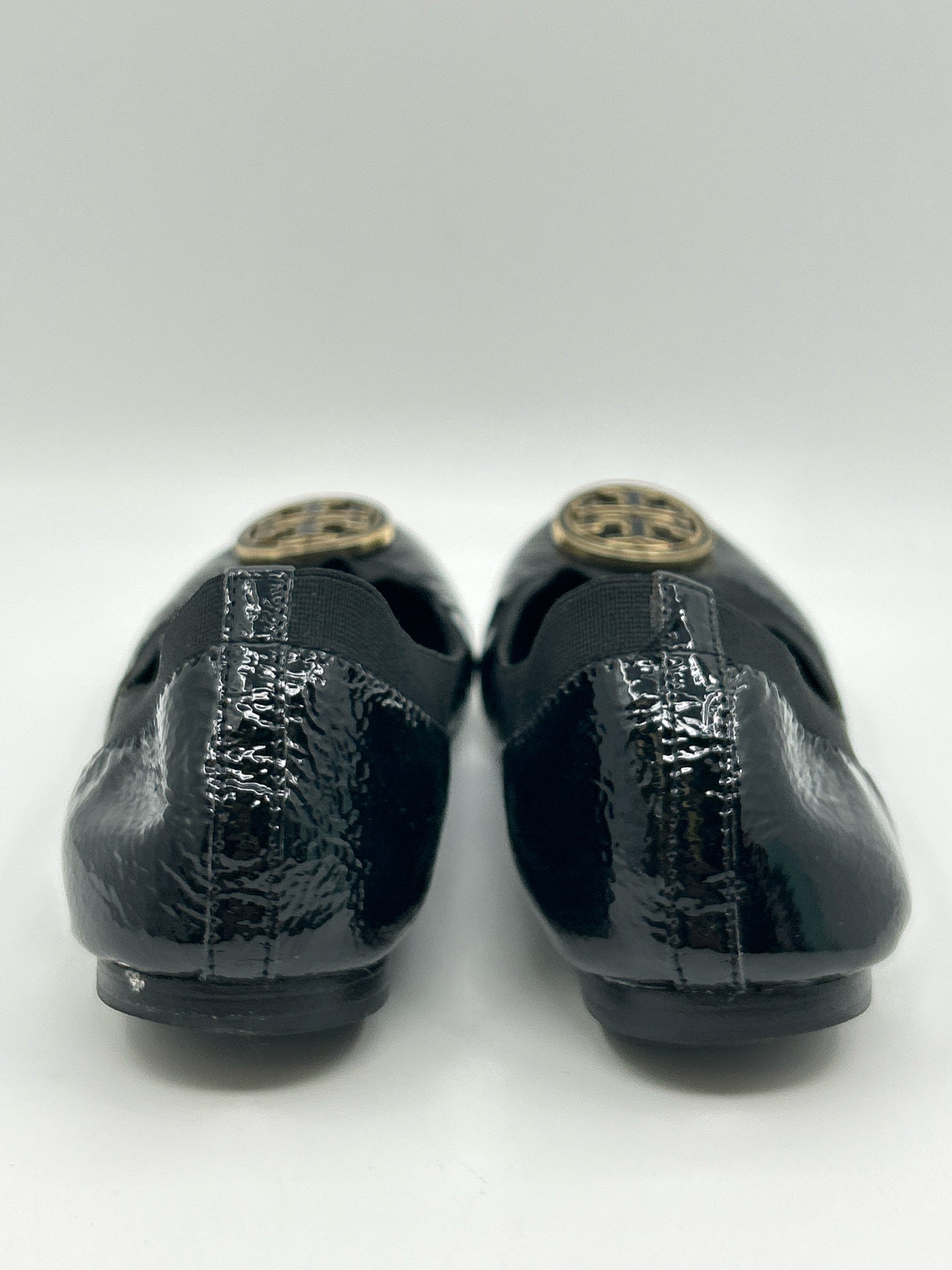 TORY BURCH Size 7M Black Women Flats